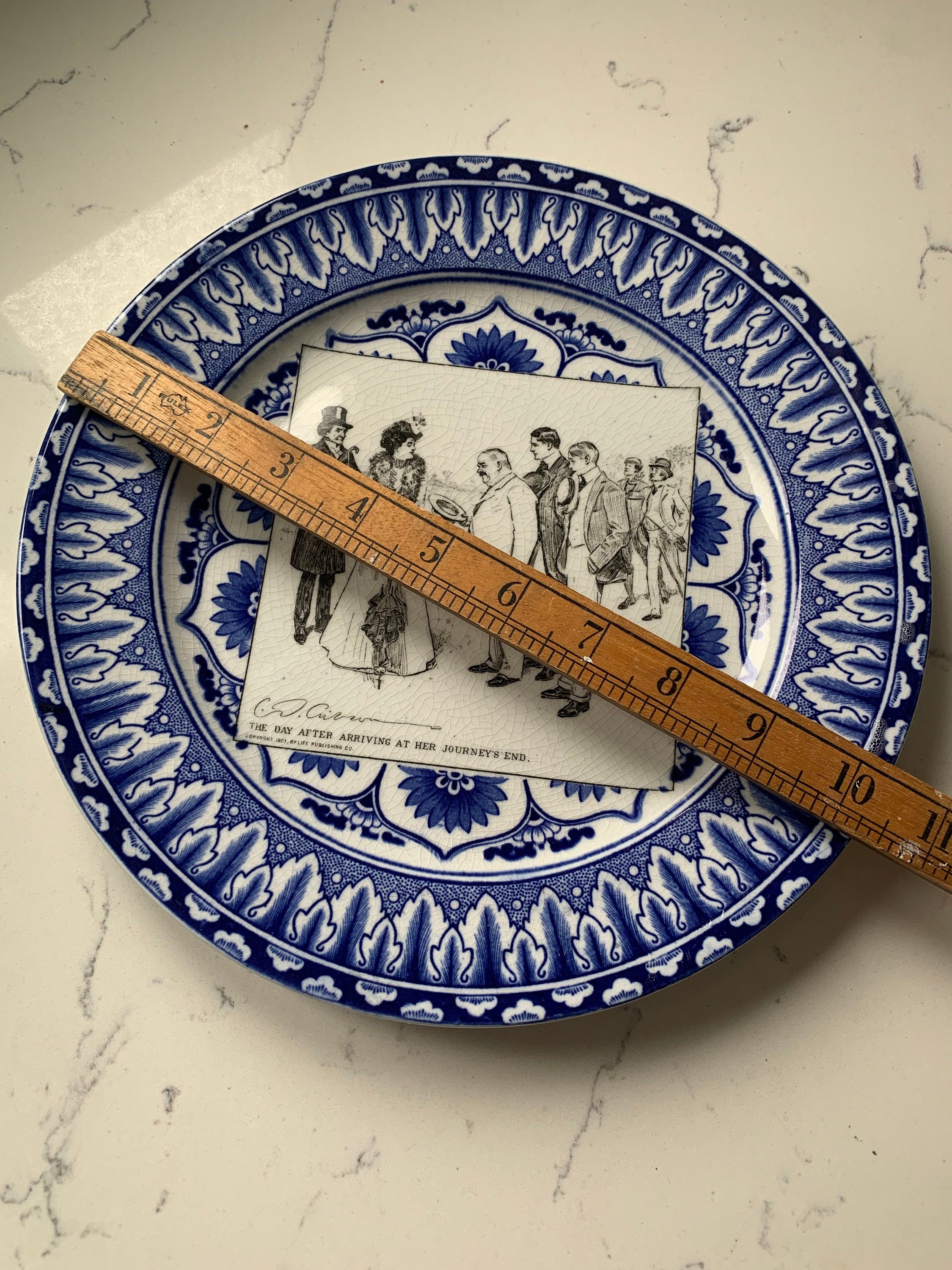 Royal Doulton Charles Gibson 1900s plate