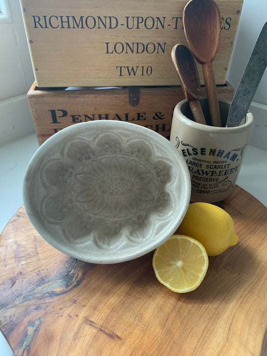 Ironstone vintage jelly mould