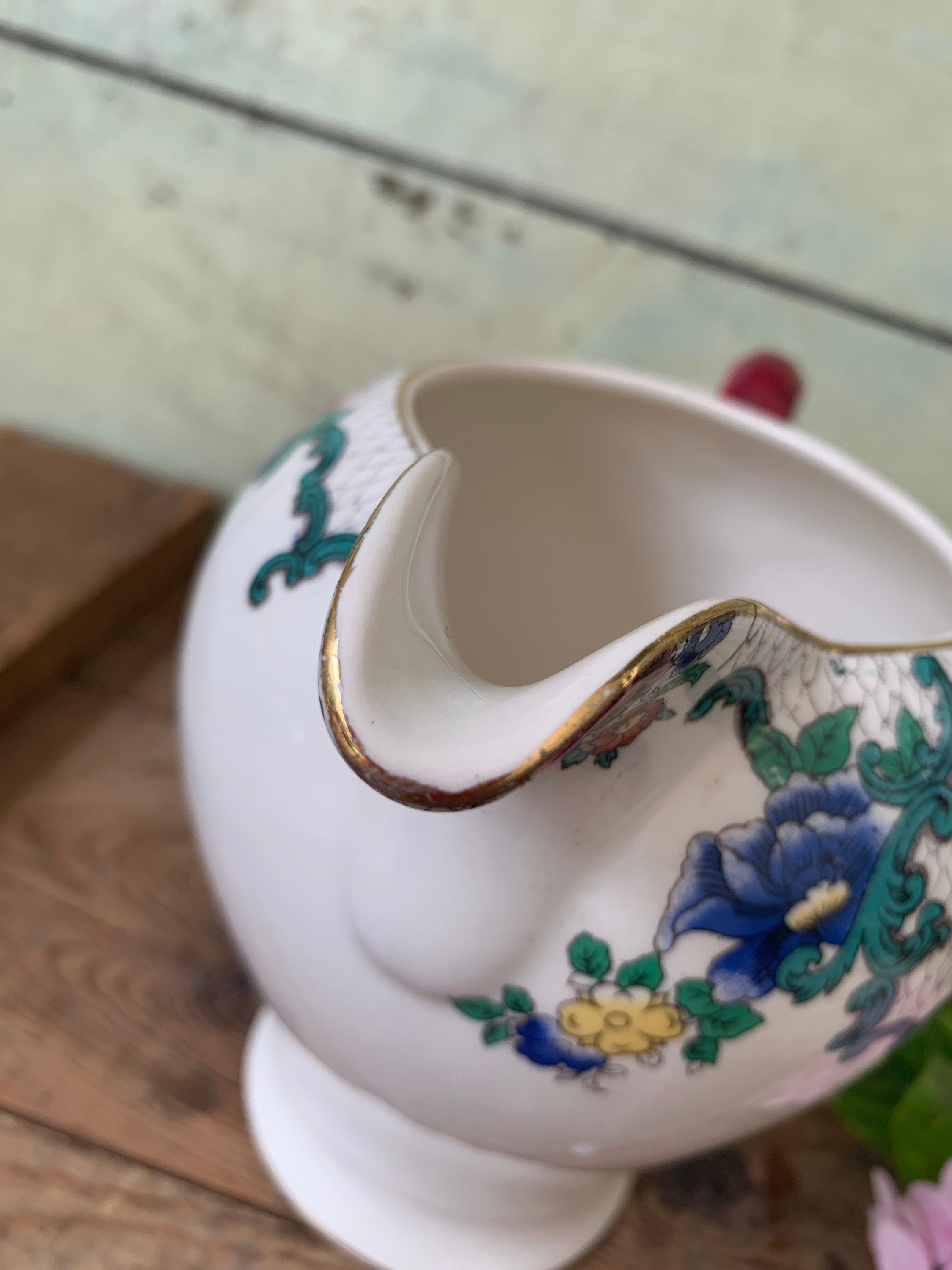 Royal Cauldon, Victoria pattern, large jug