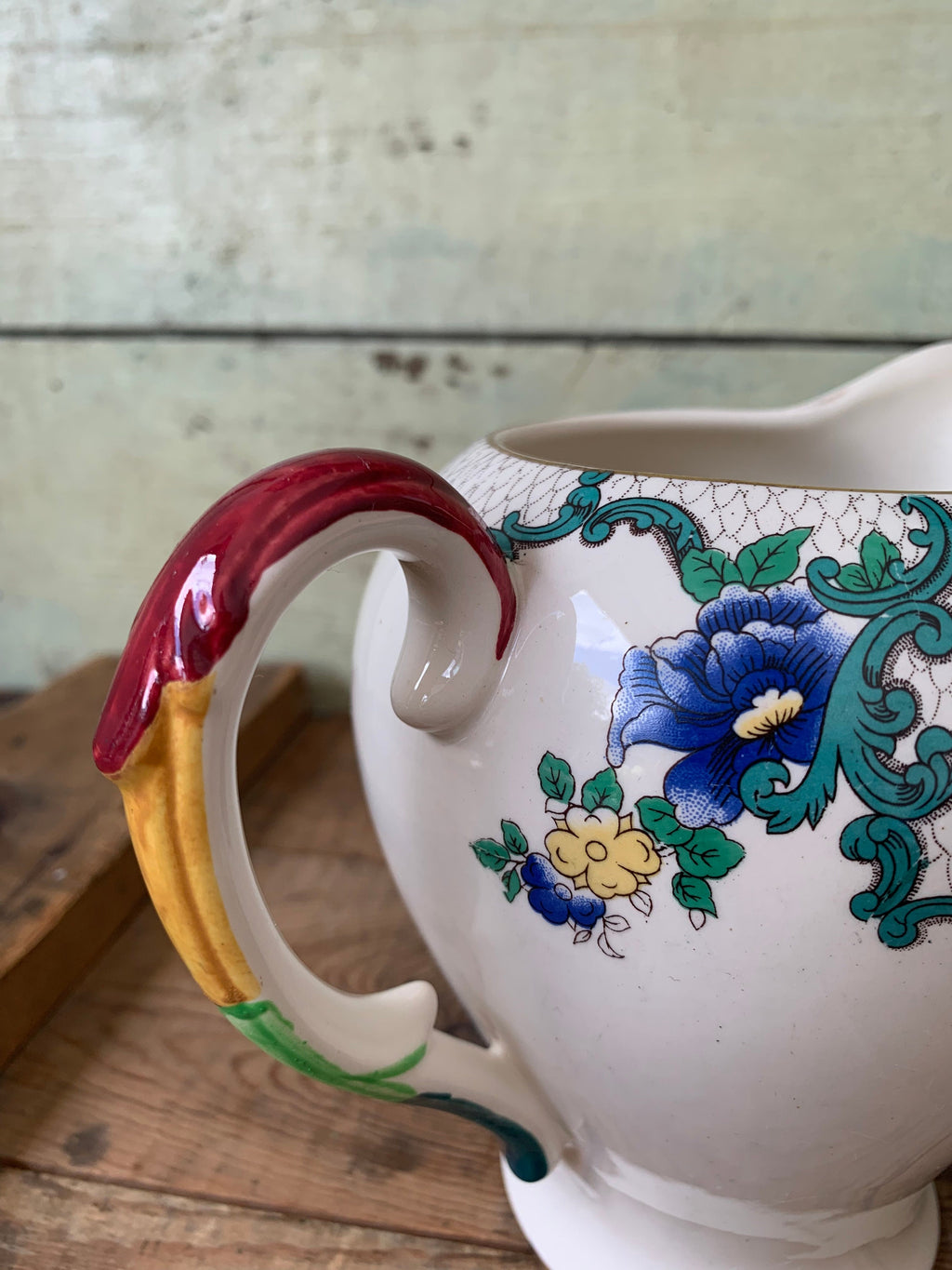 Royal Cauldon, Victoria pattern, large jug