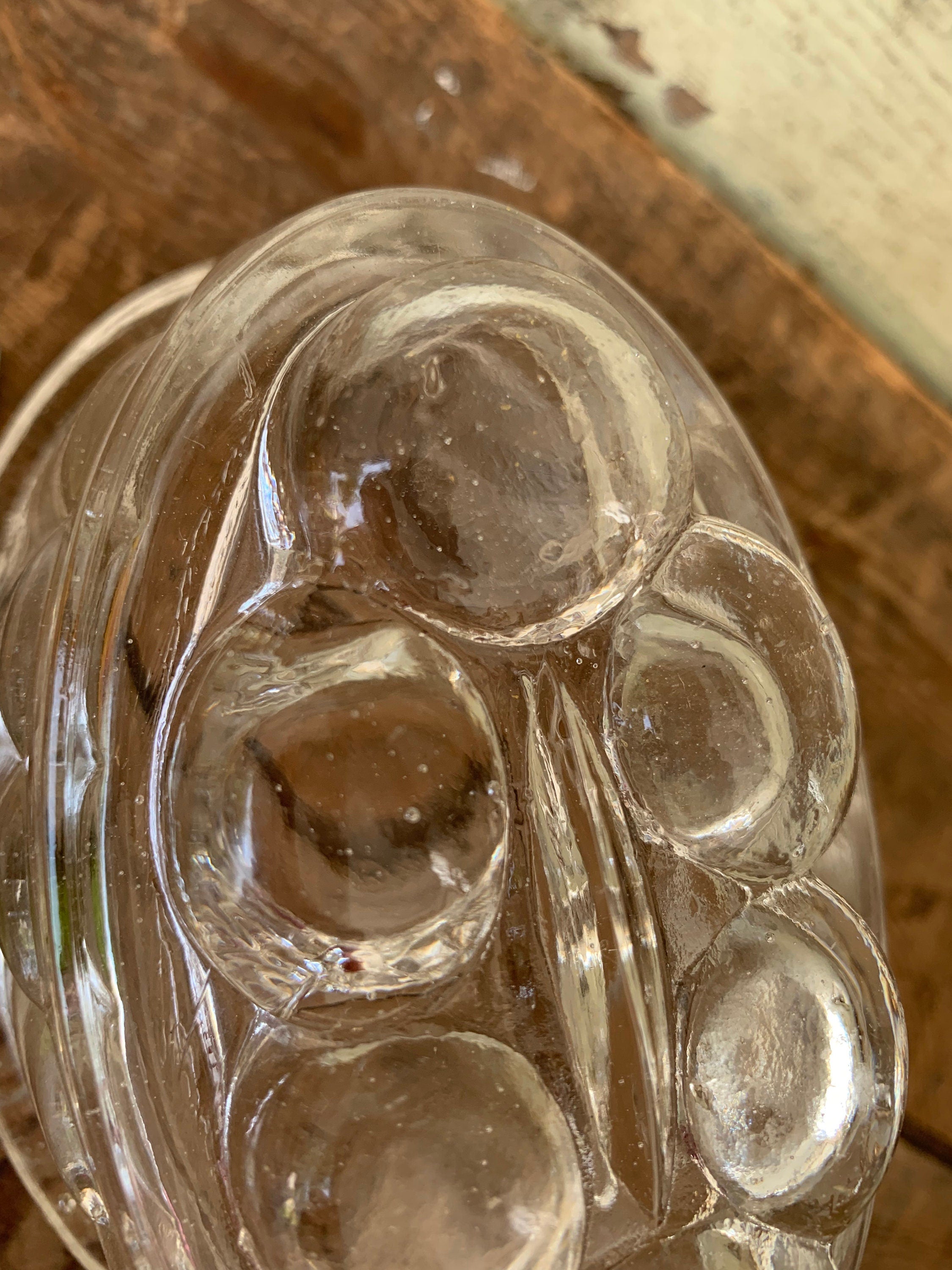 Small half pint bubble jelly mould