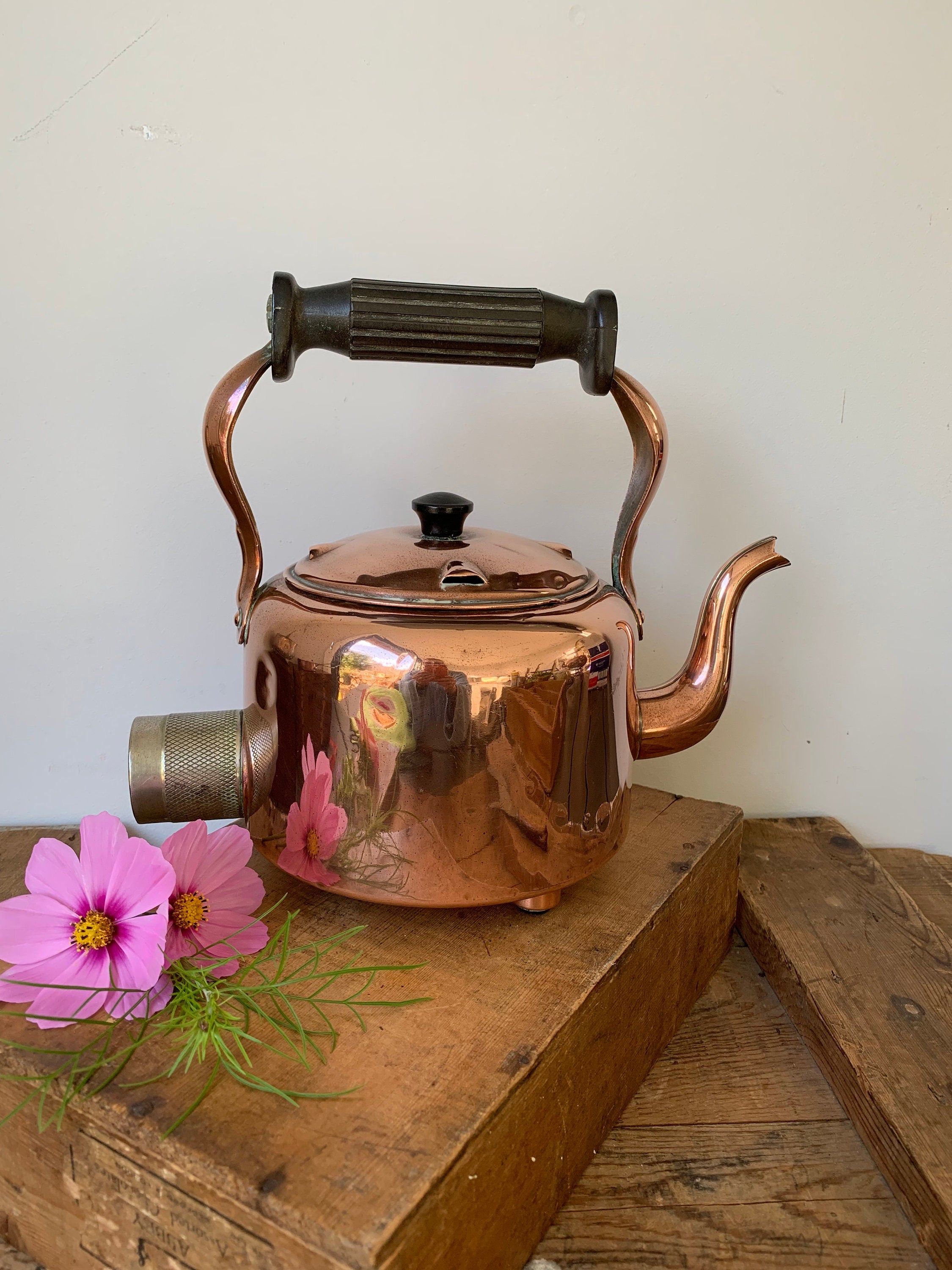 Vintage Decorative Copper Kettle