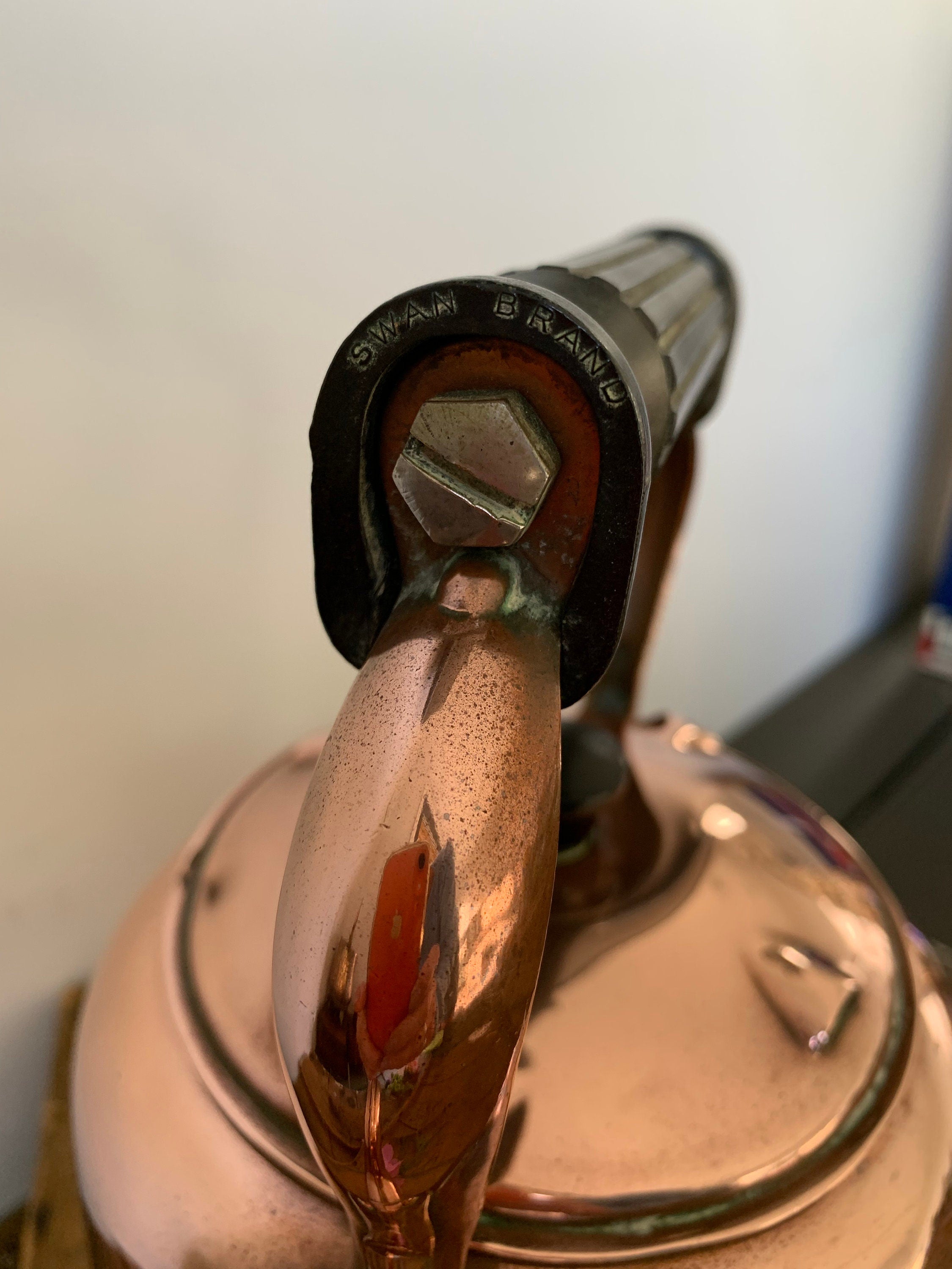 Vintage Decorative Copper Kettle