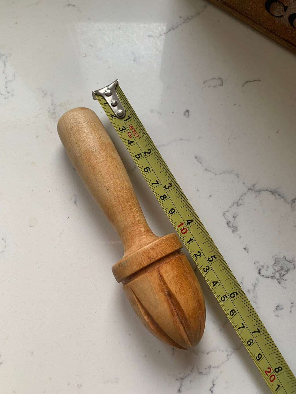 Wooden Lemon Squeezer