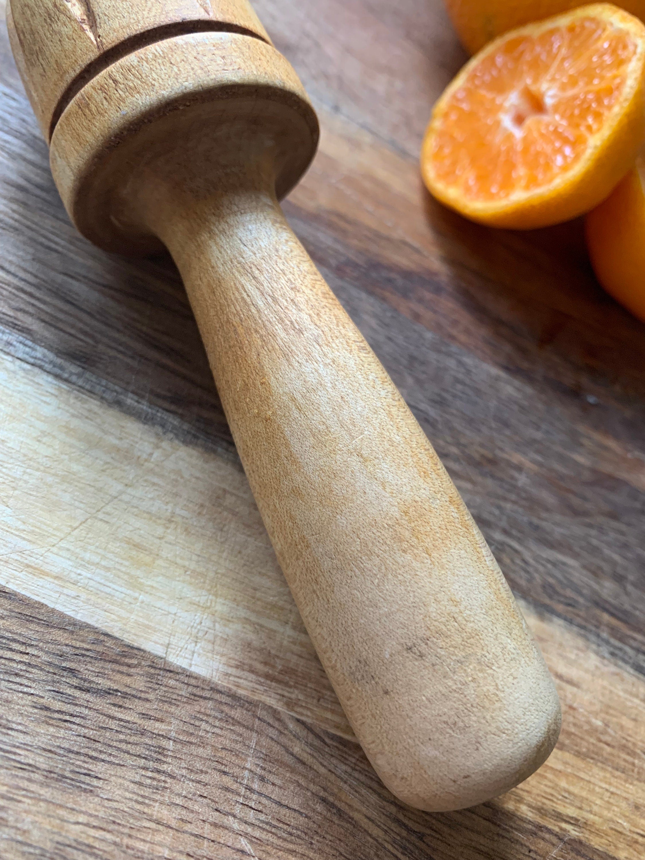 Wooden Lemon Squeezer