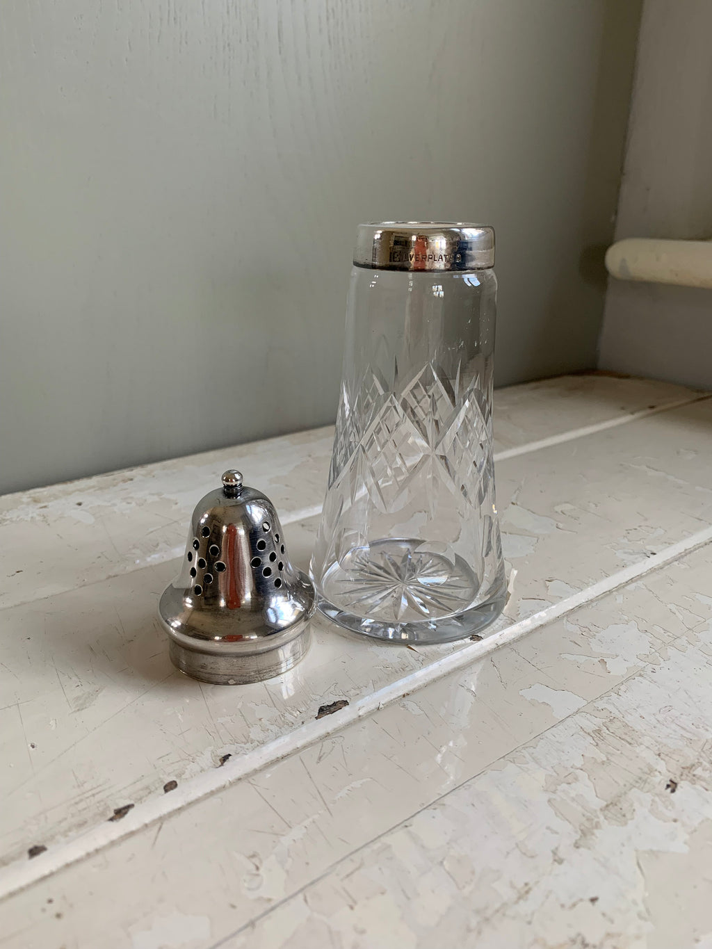 Vintage Silver Plated Sugar Shaker