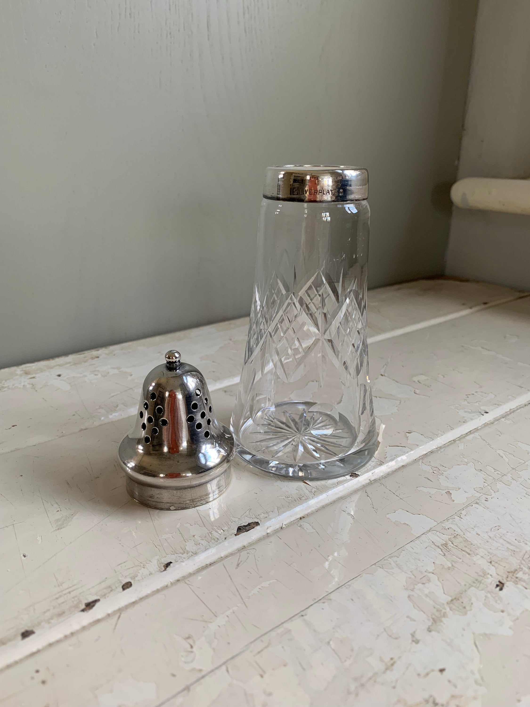 Vintage Silver Plated Sugar Shaker