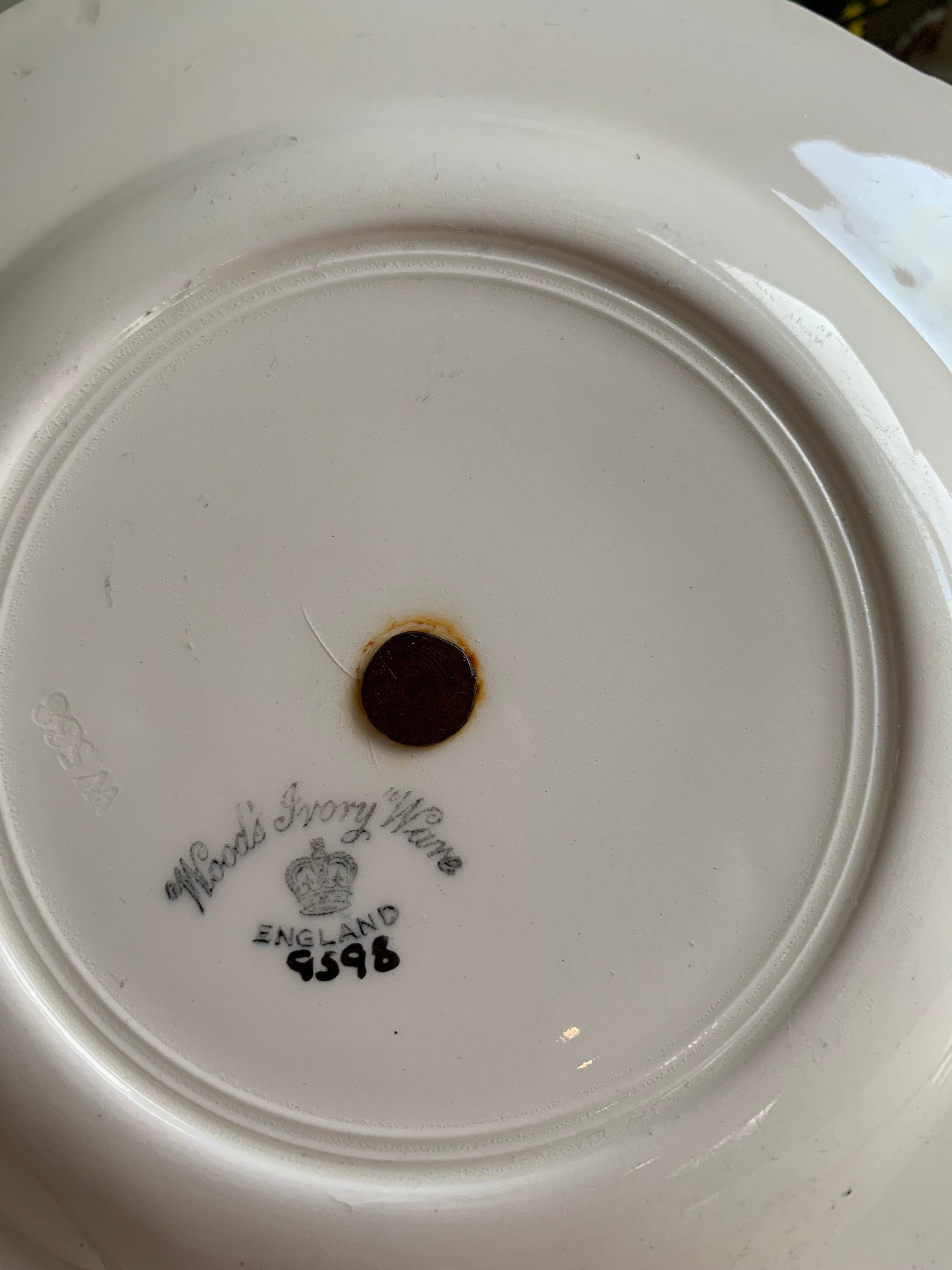 Pretty Handled Cake Plate
