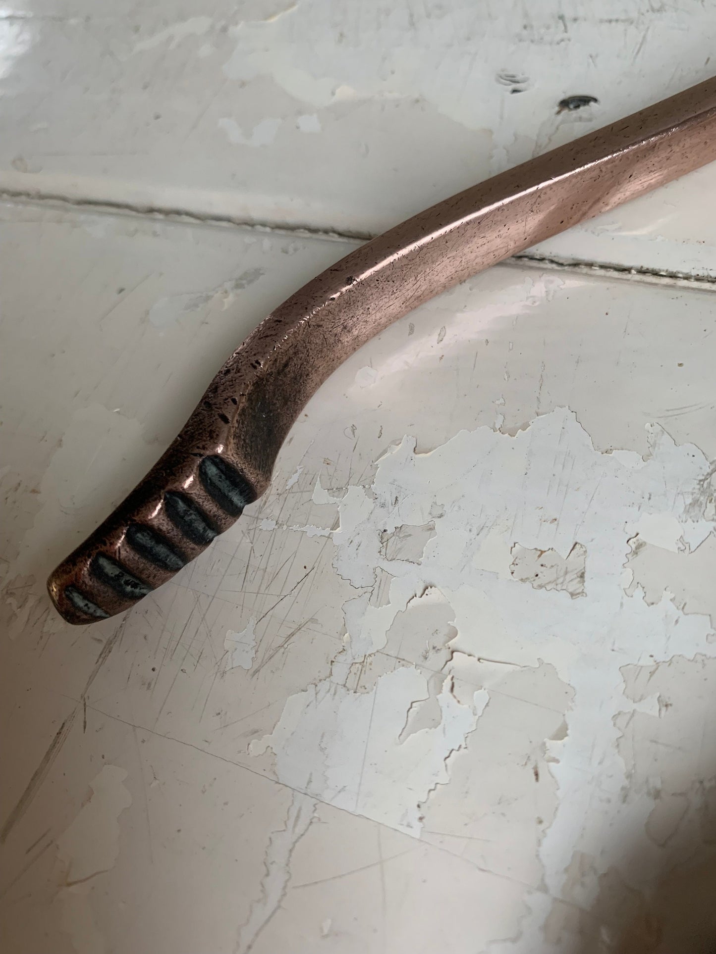 Copper Coal Tongs, Fireside Tools