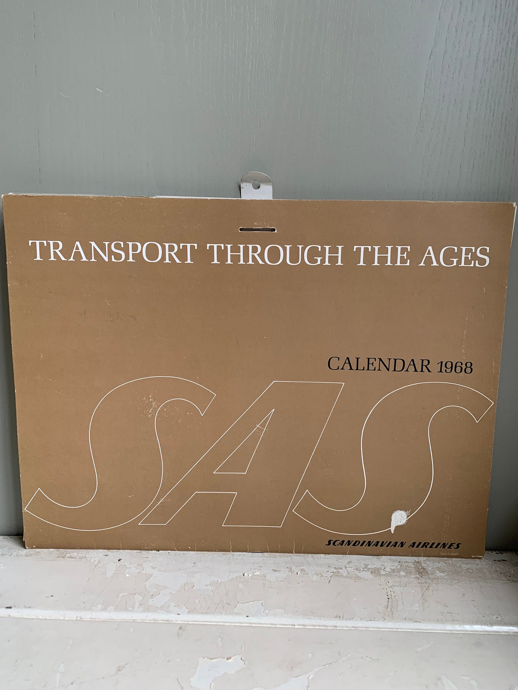 Otto Nielsen vintage print SAS calendar 1968