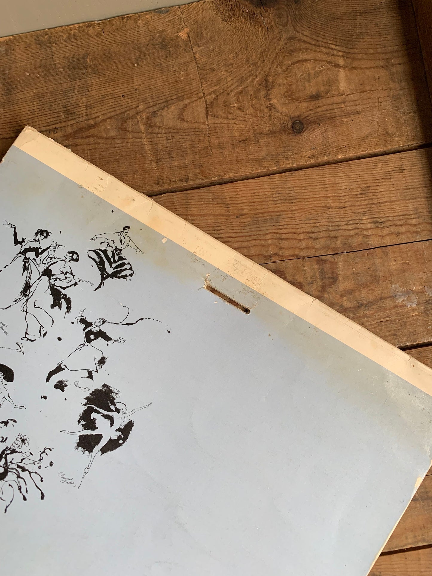 1966 Otto Nielsen SAS Original Vintage Scandinavian Airlines Calendar