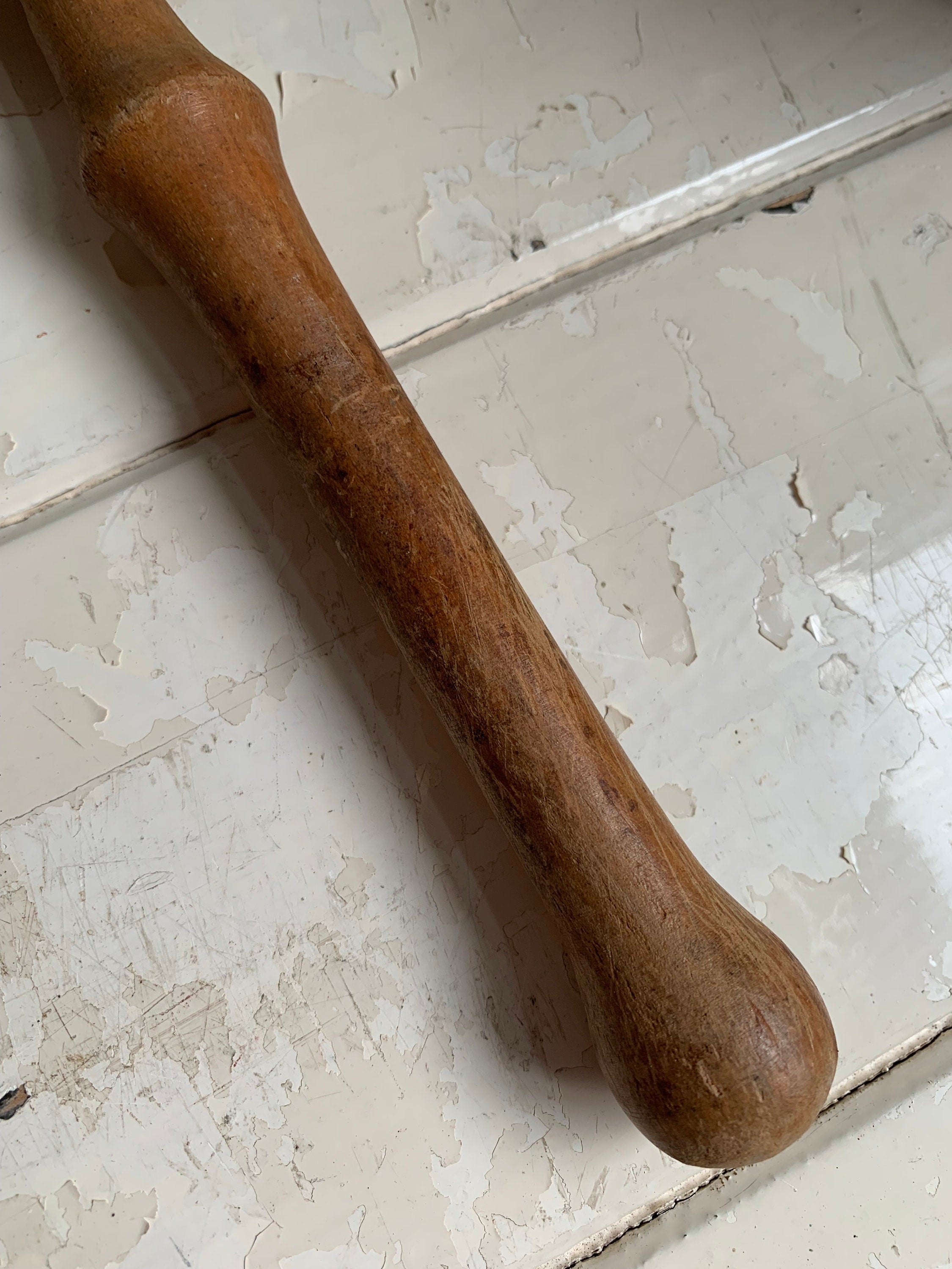 Old wooden pastry wheel/crimper