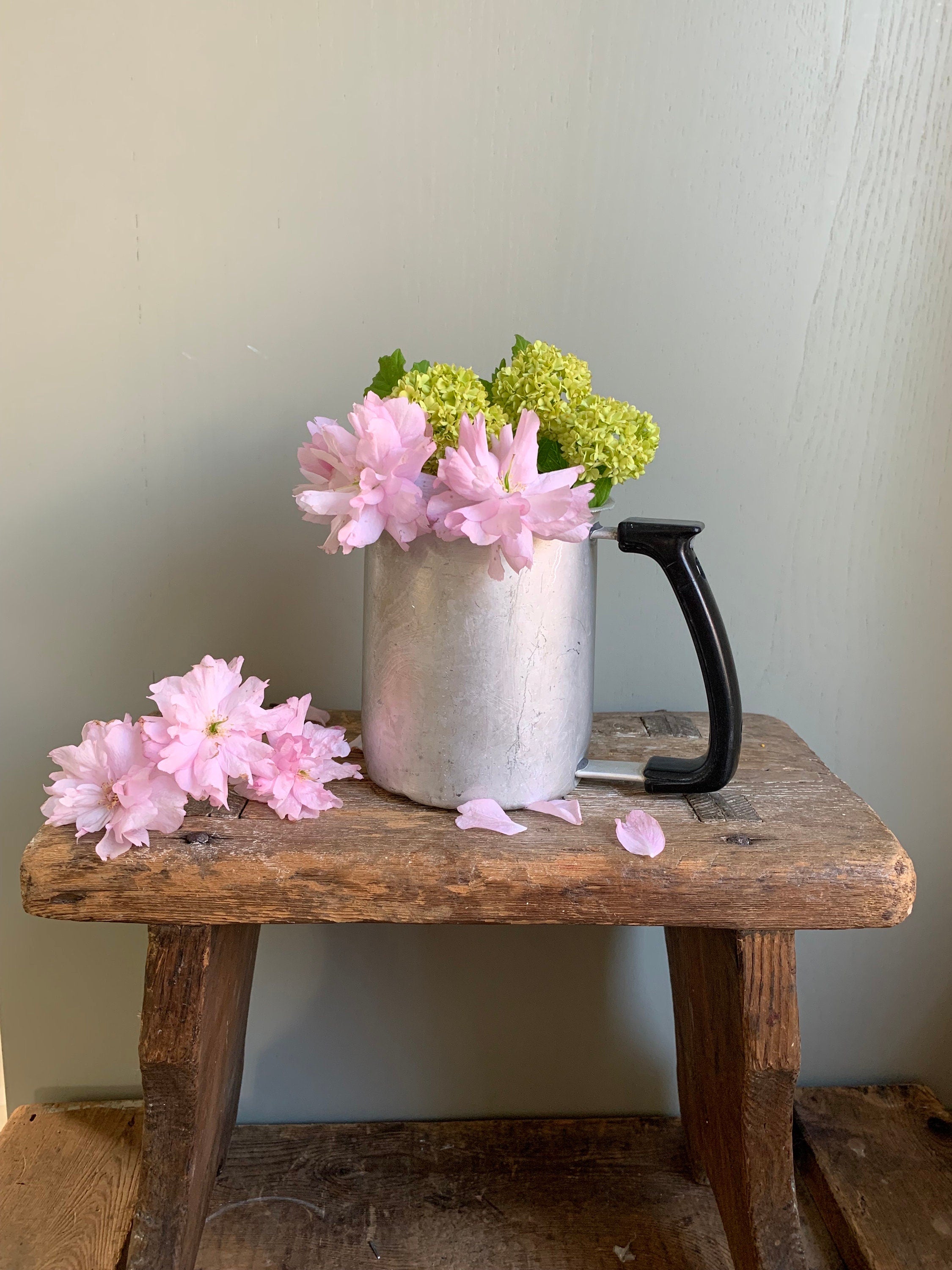 Old commercial catering jug