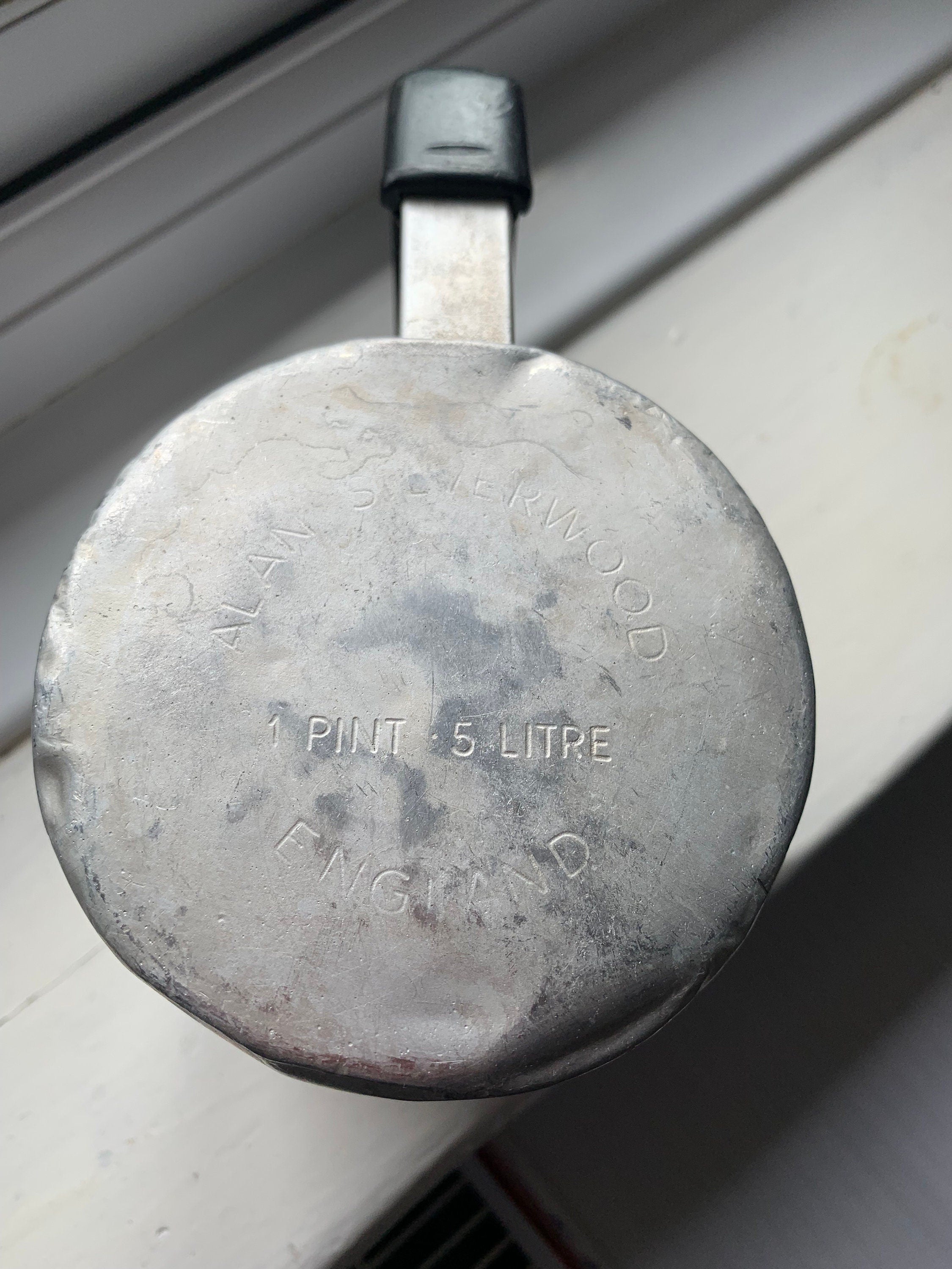 Old commercial catering jug