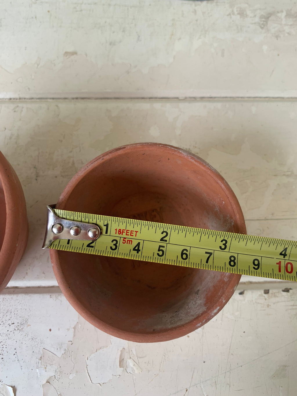 Two Small Flower Pots