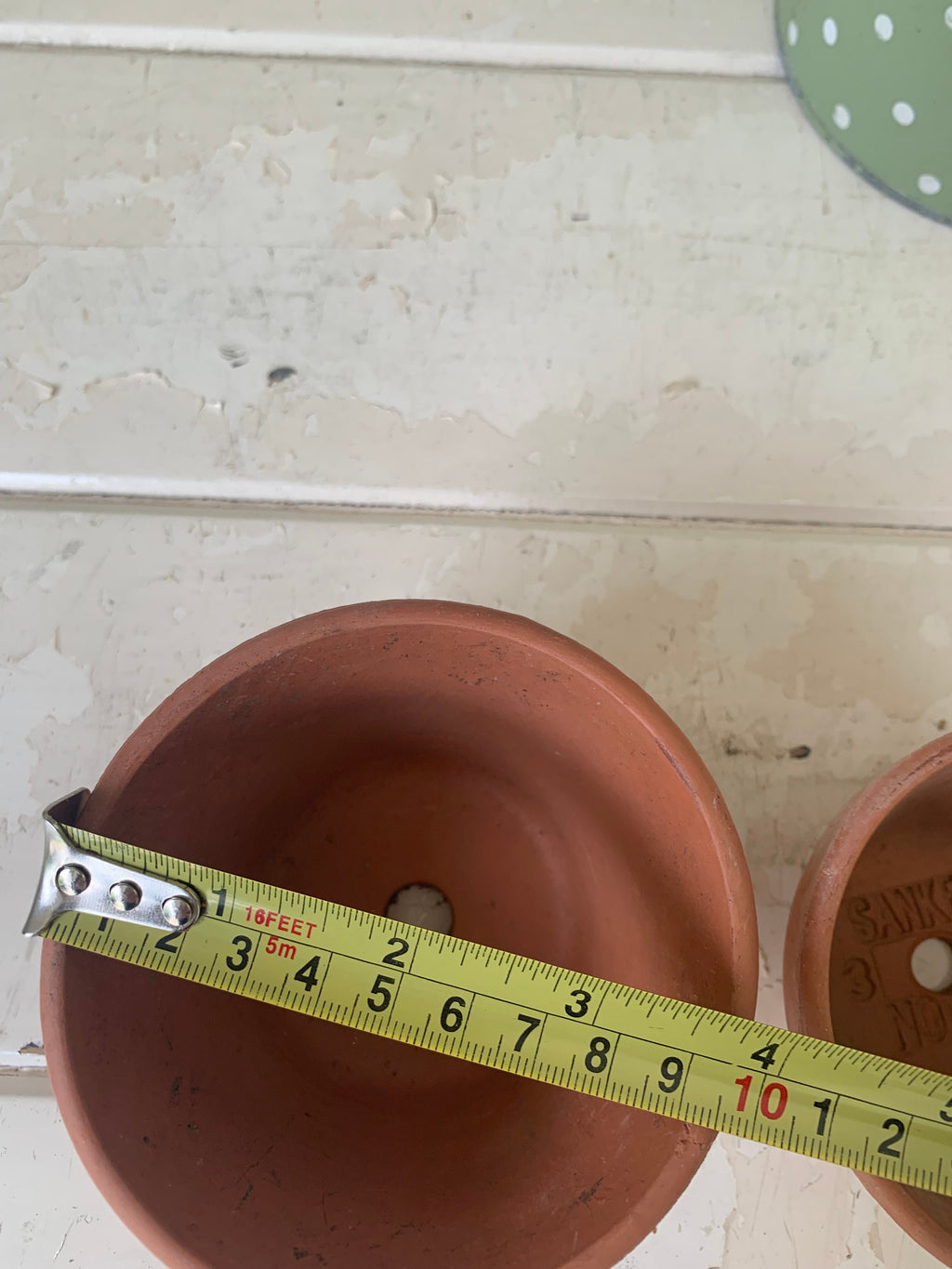 Two Small Flower Pots