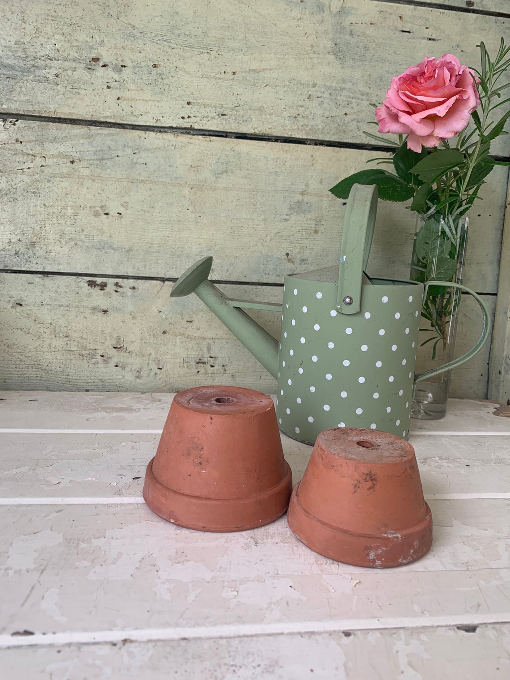 Two Small Flower Pots