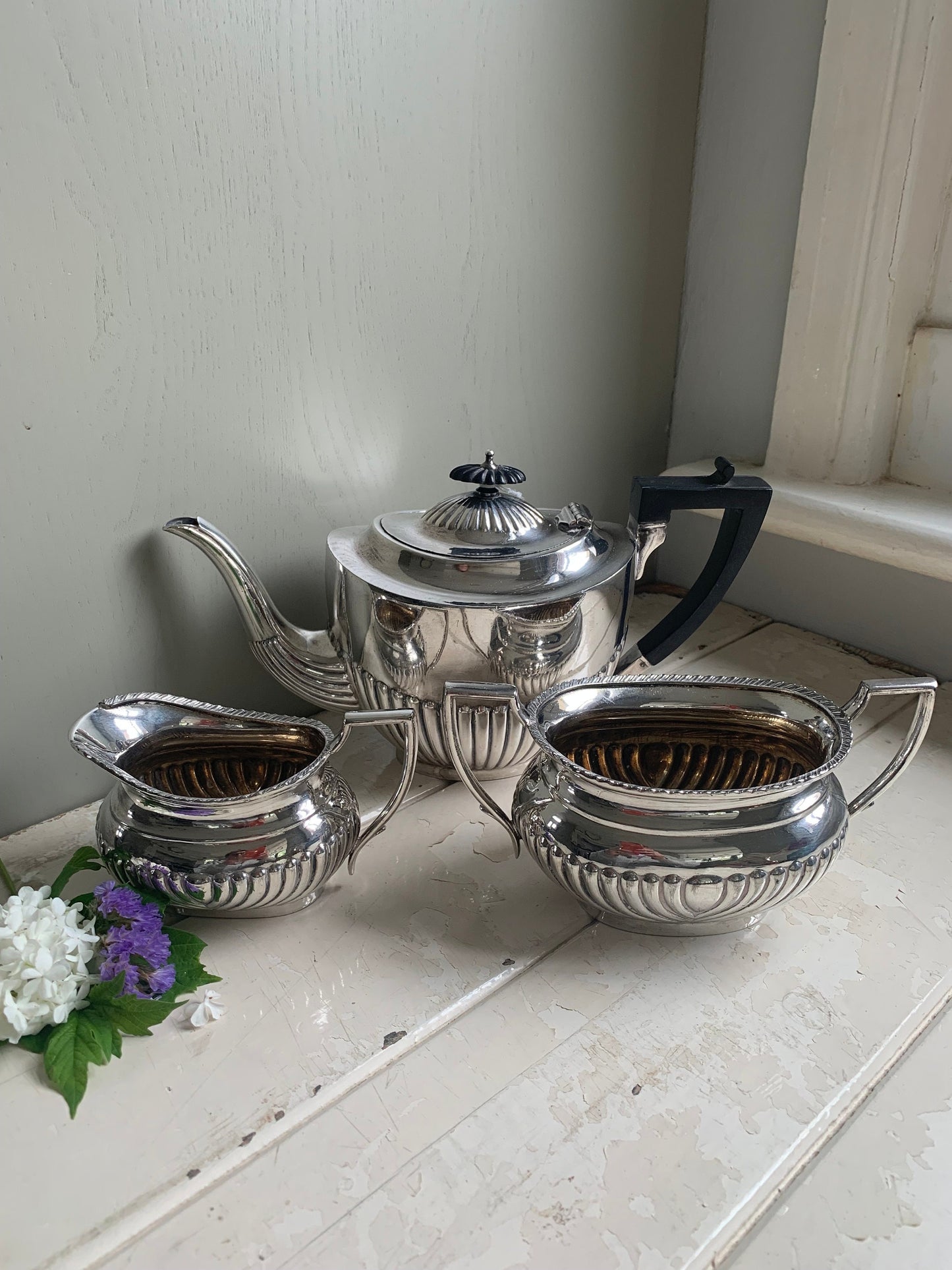 Three piece vintage Tea Set