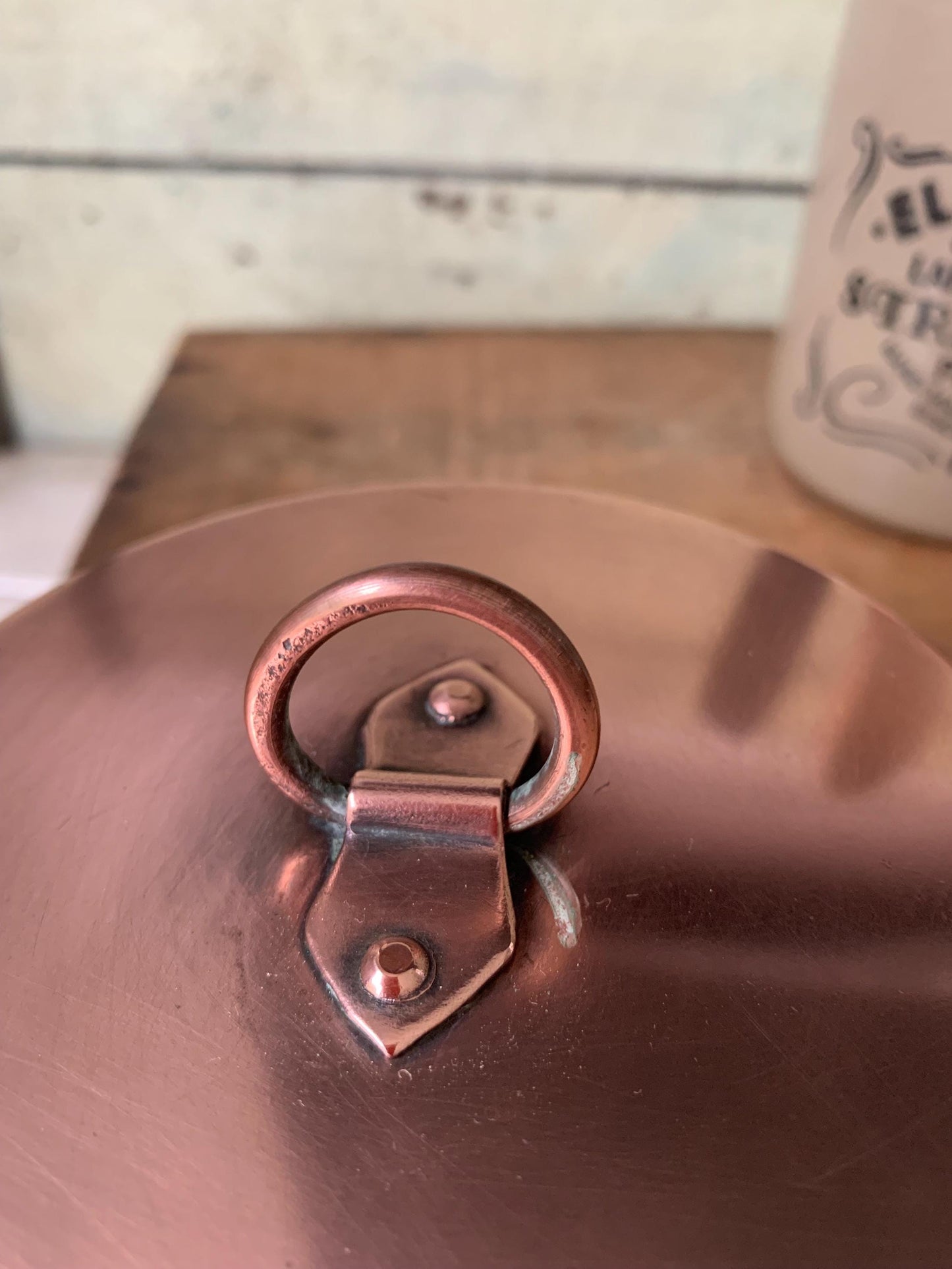 Copper Victorian Ice Cream Bombe/Mould