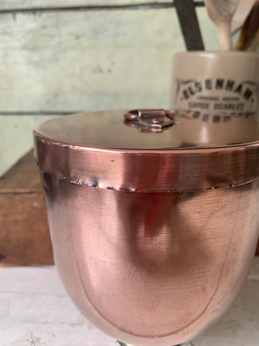 Copper Victorian Ice Cream Bombe/Mould