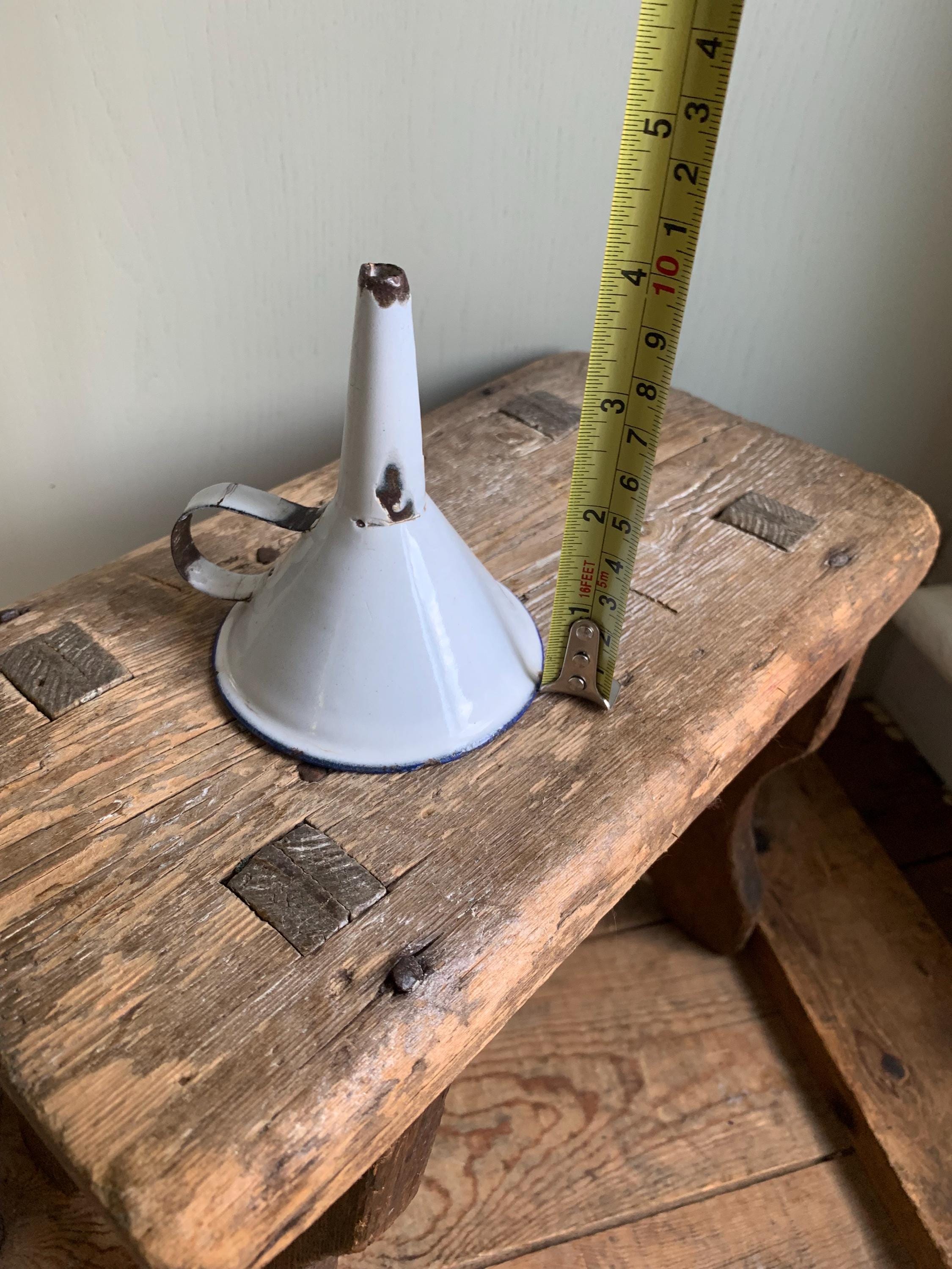 Vintage Enamelware Funnel.