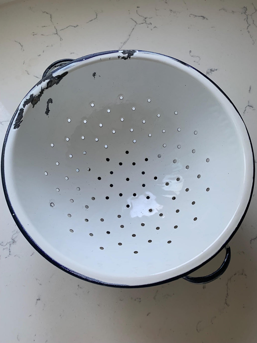 Vintage Enamelware Colander