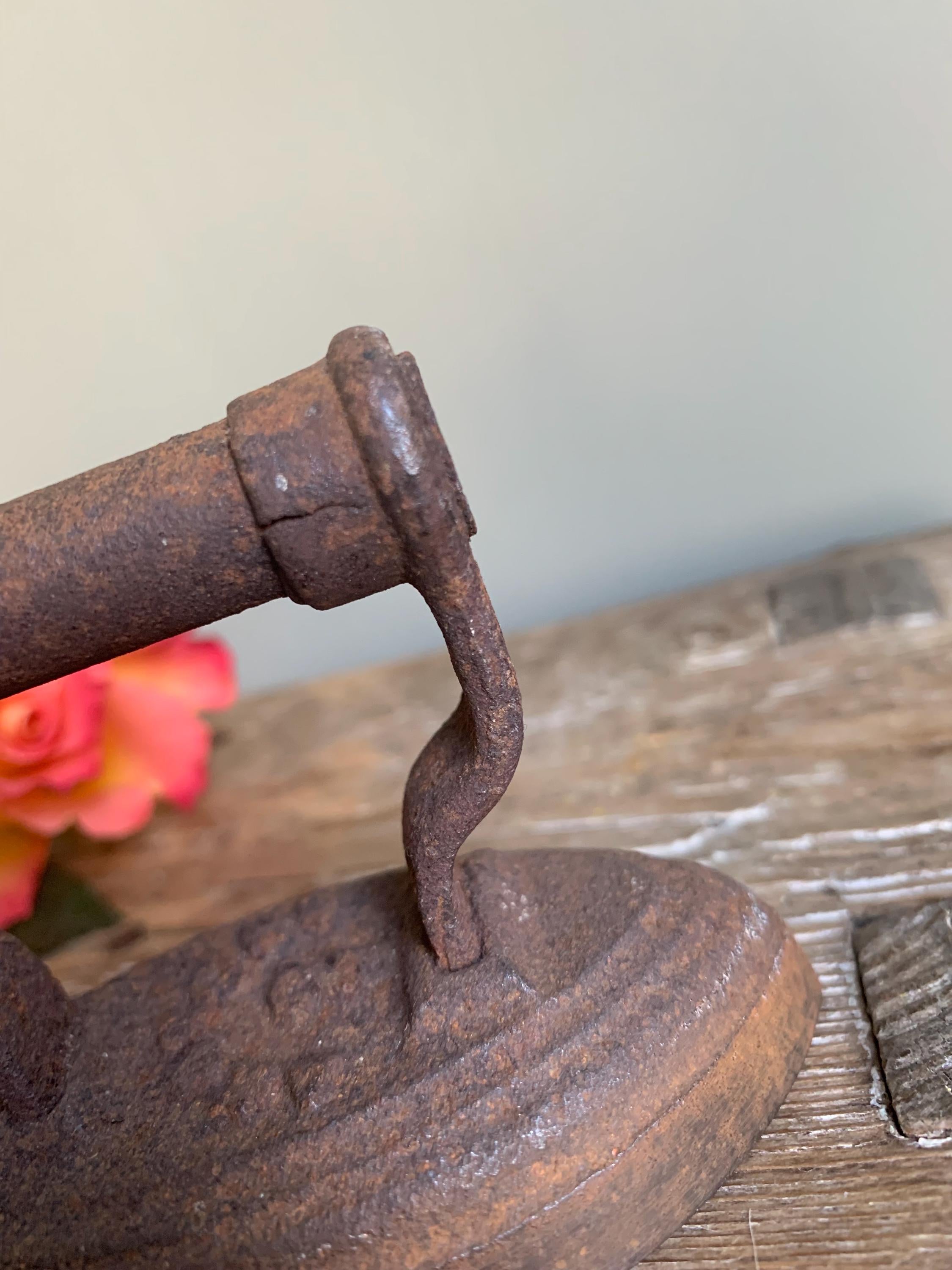 Small antique flat iron