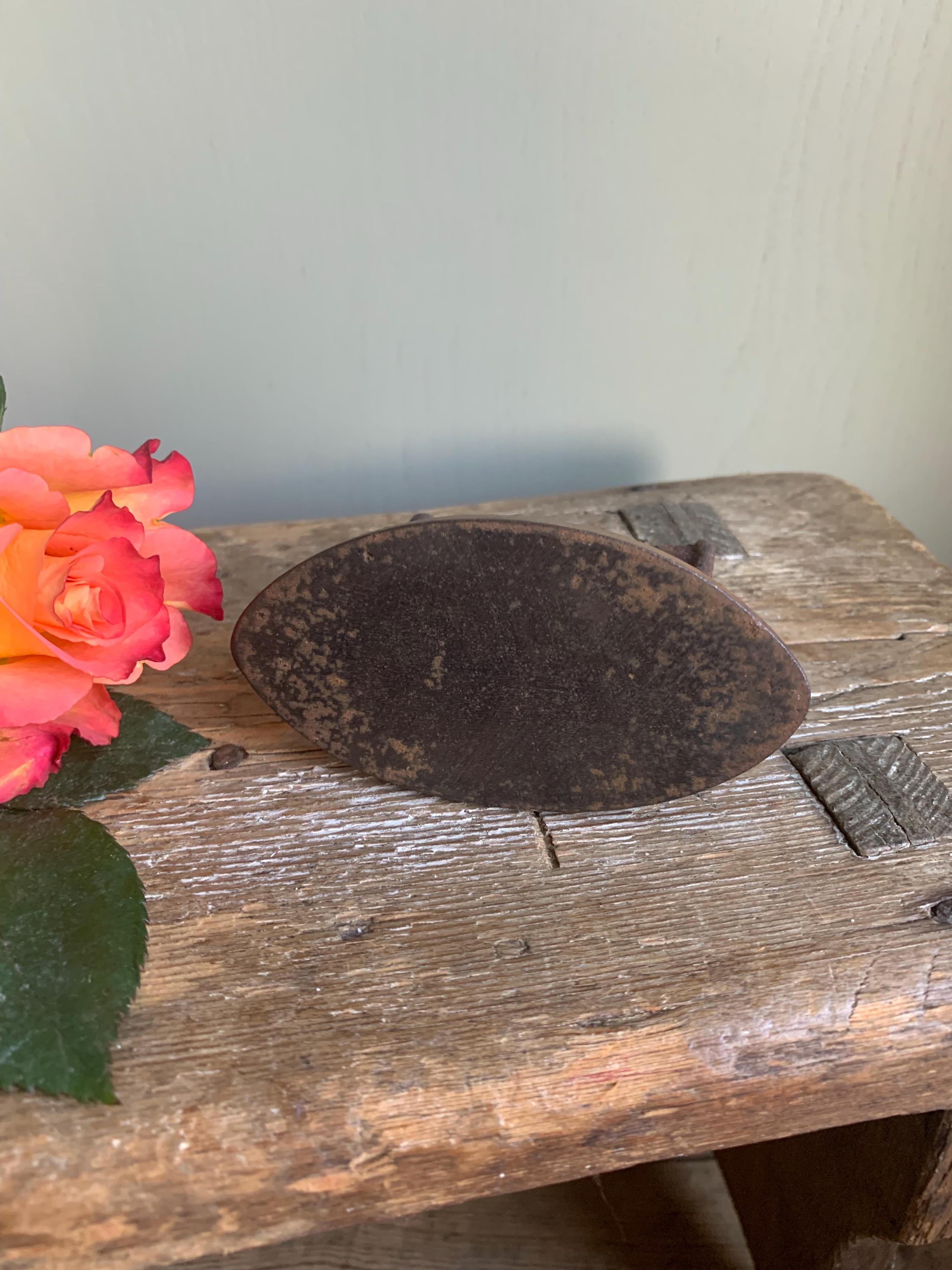 Small antique flat iron