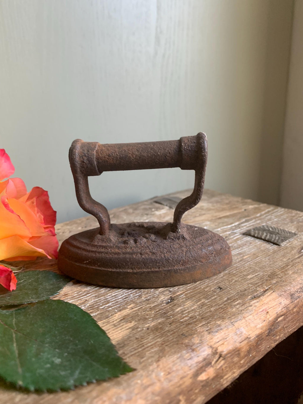 Small antique flat iron