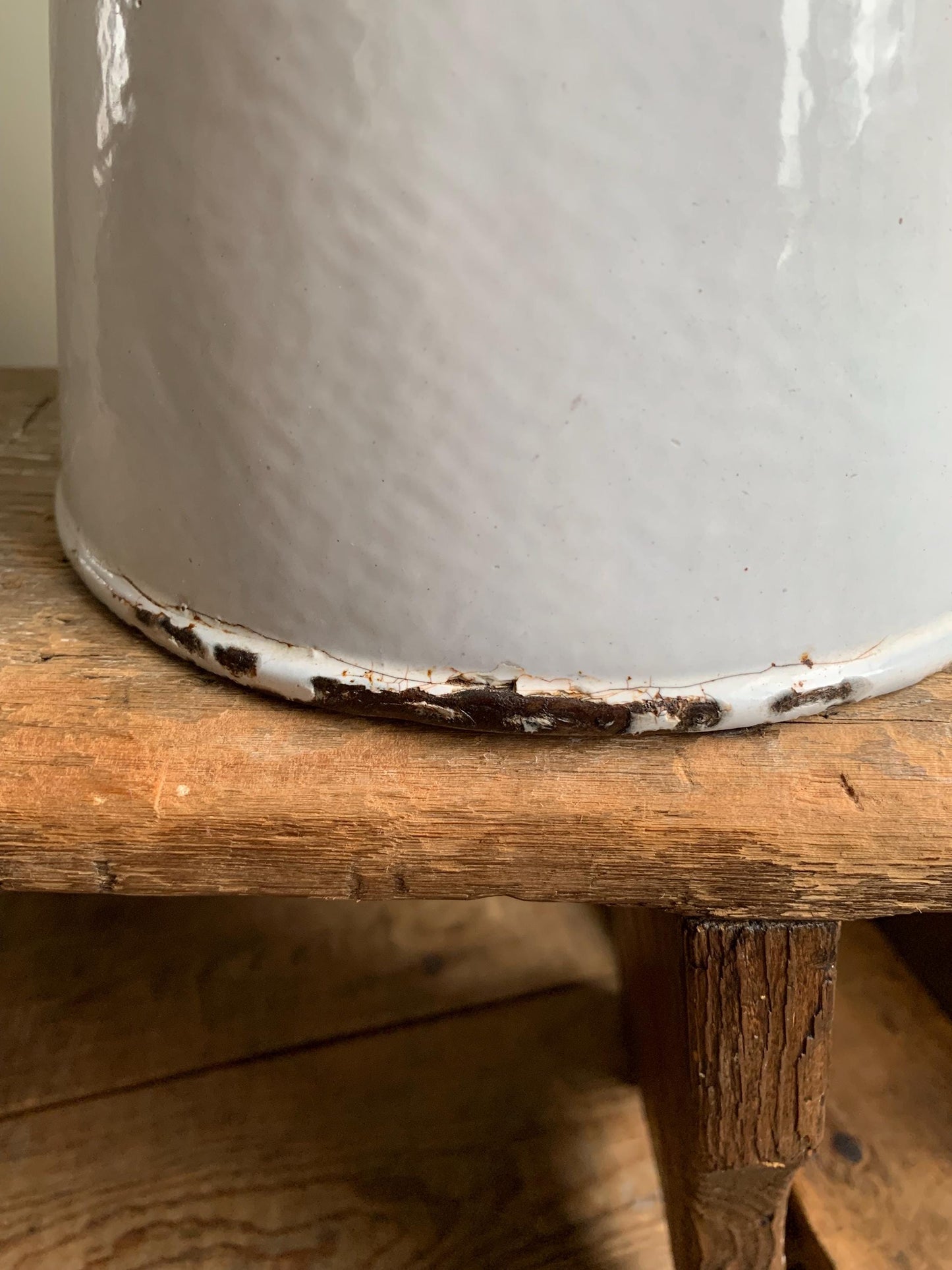 Enamelware jug, Pitcher, Ewer