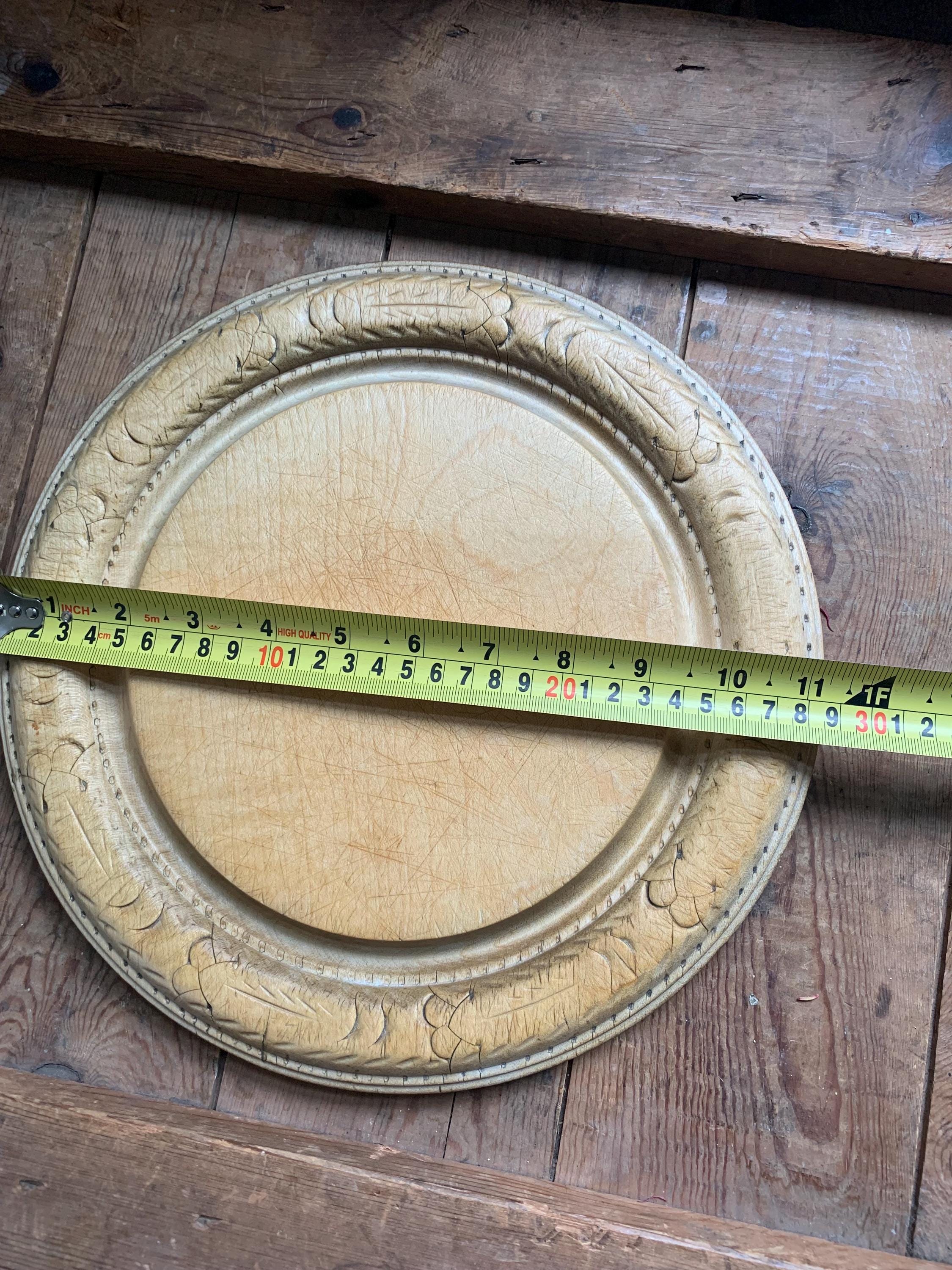 Vintage Carved Bread Board