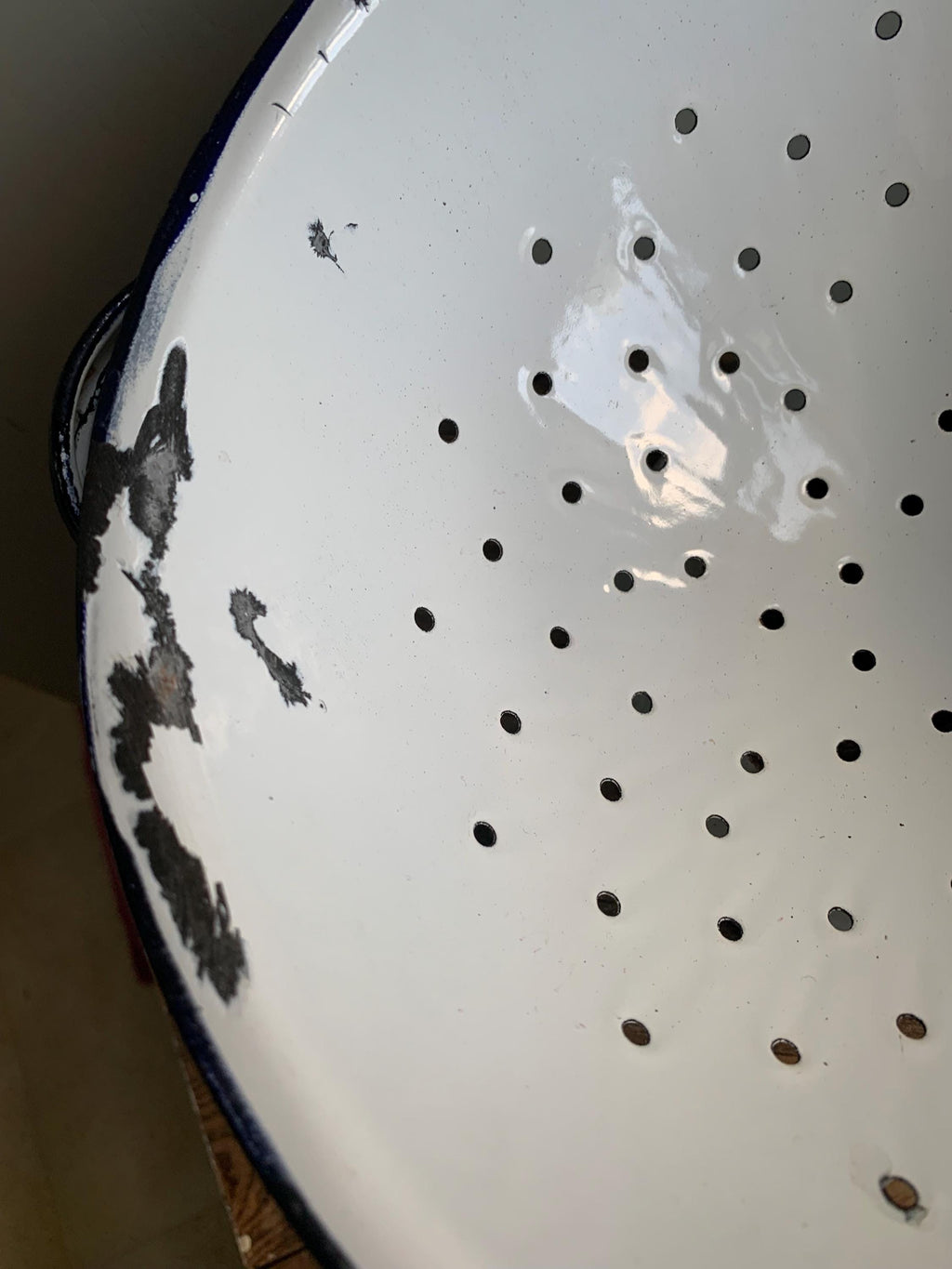 Vintage Enamelware Colander