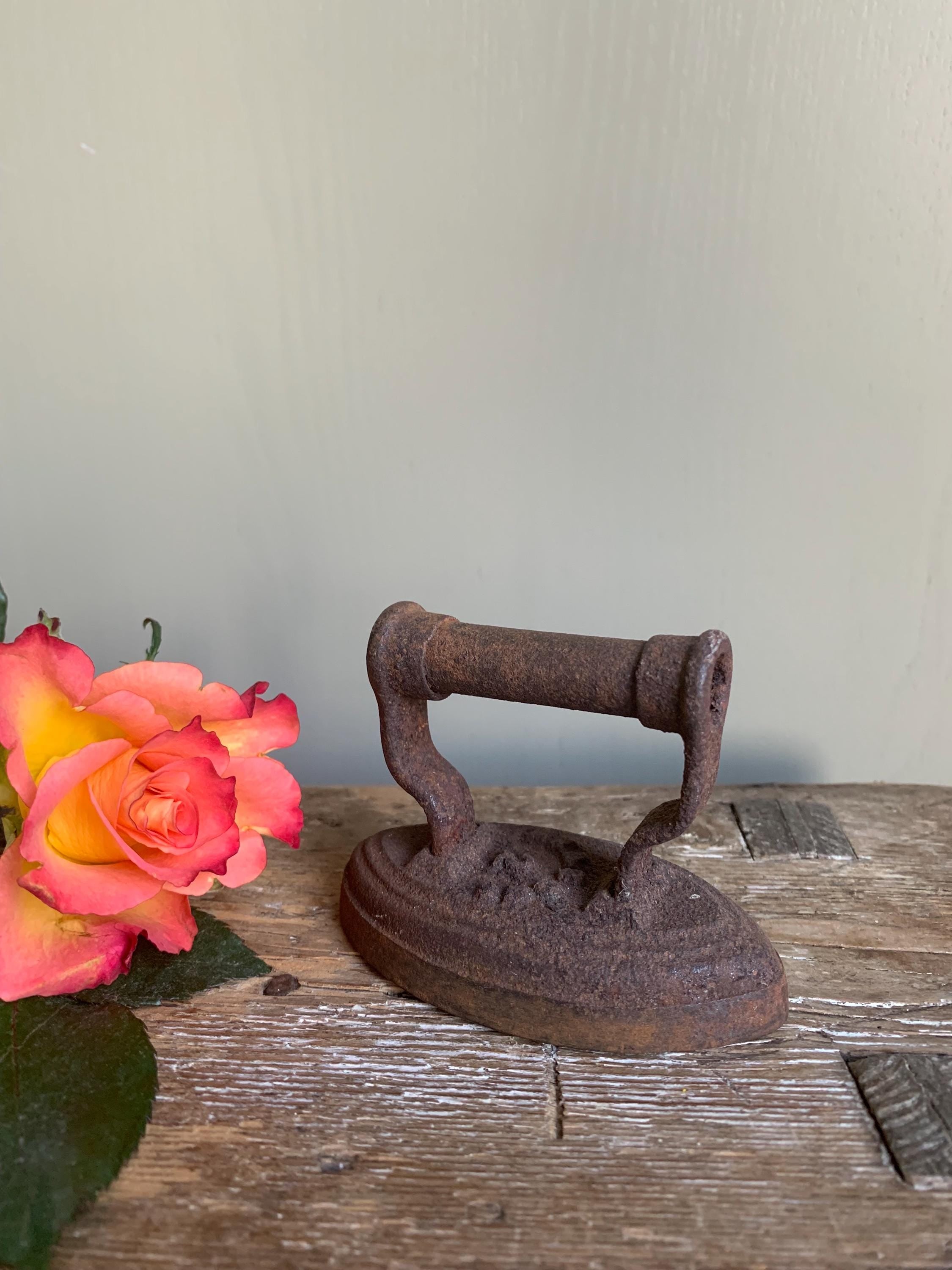 Small antique flat iron