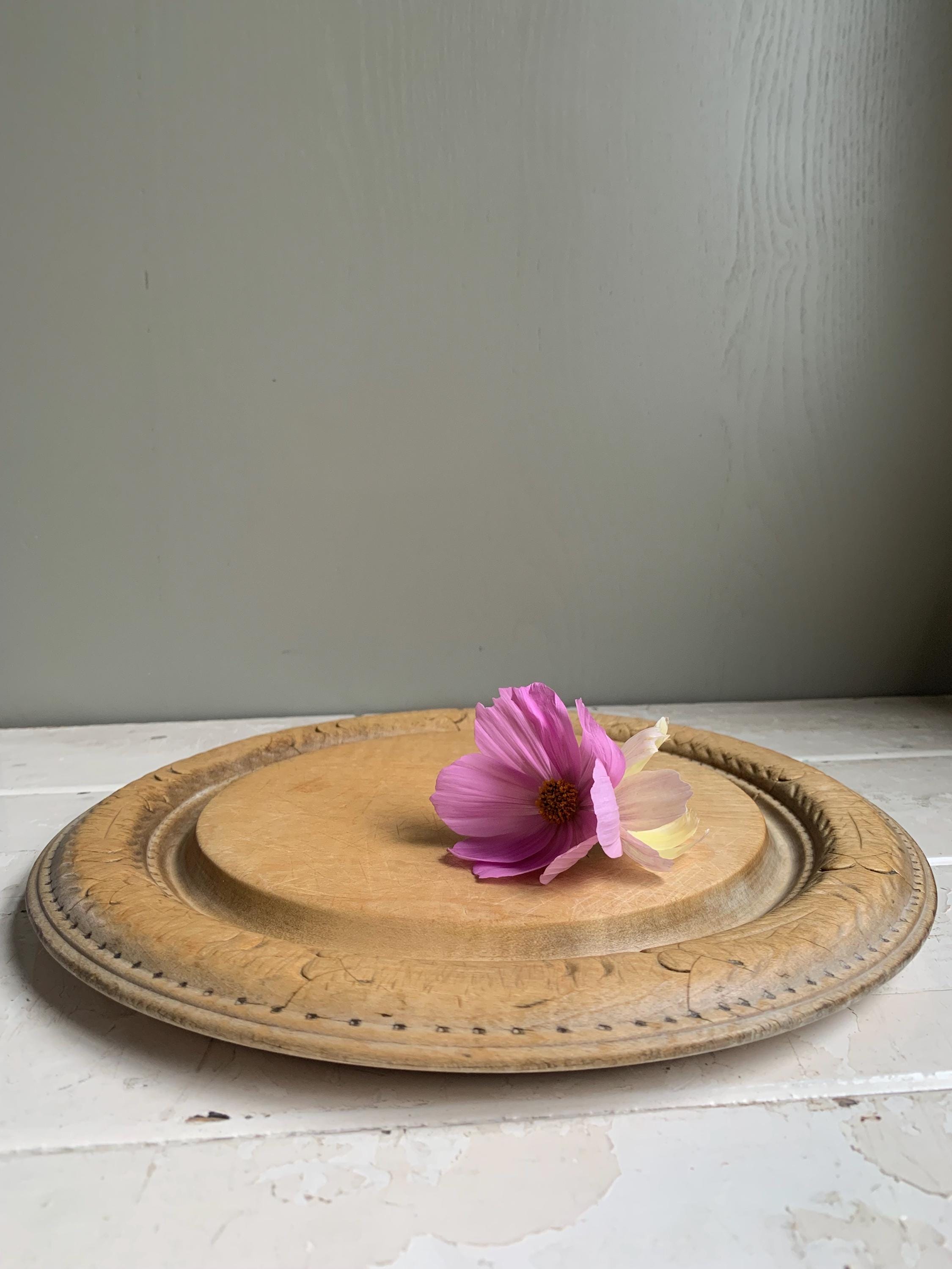 Vintage Carved Bread Board