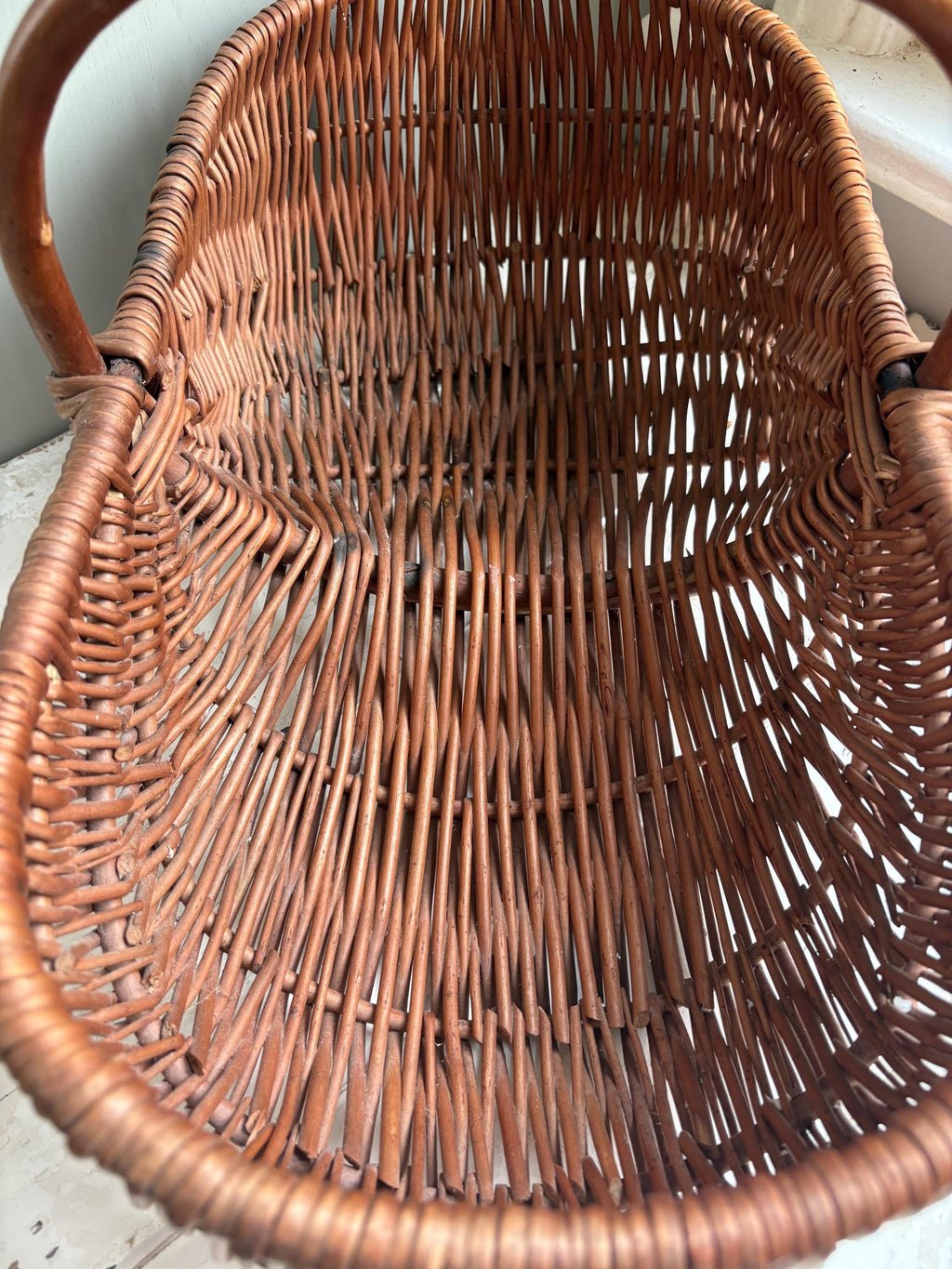 Wicker Grape Basket, Wicker Basket
