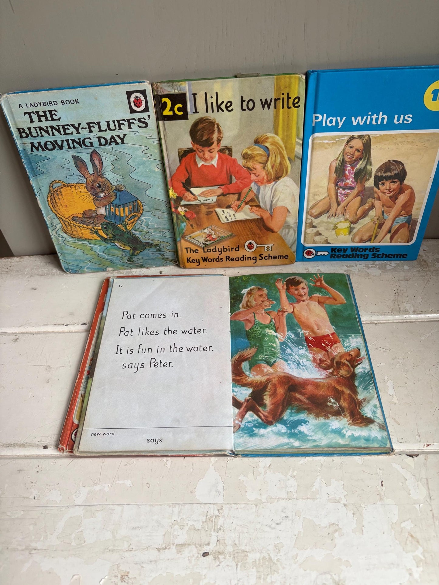 Five Ladybird Books, Vintage Ladybird Books