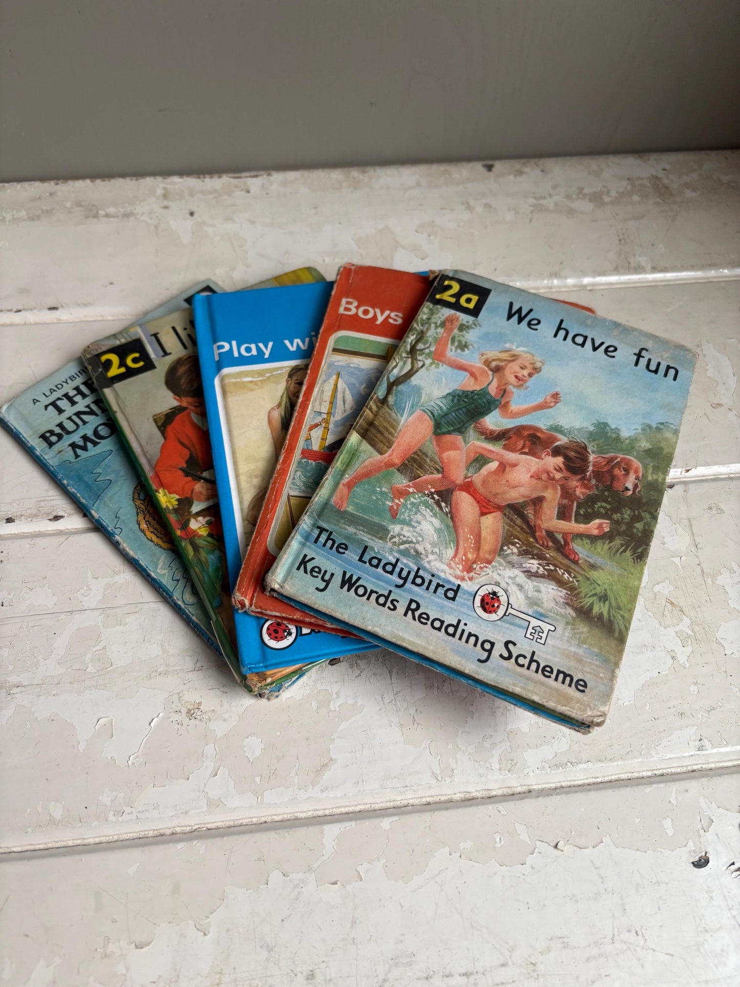 Five Ladybird Books, Vintage Ladybird Books