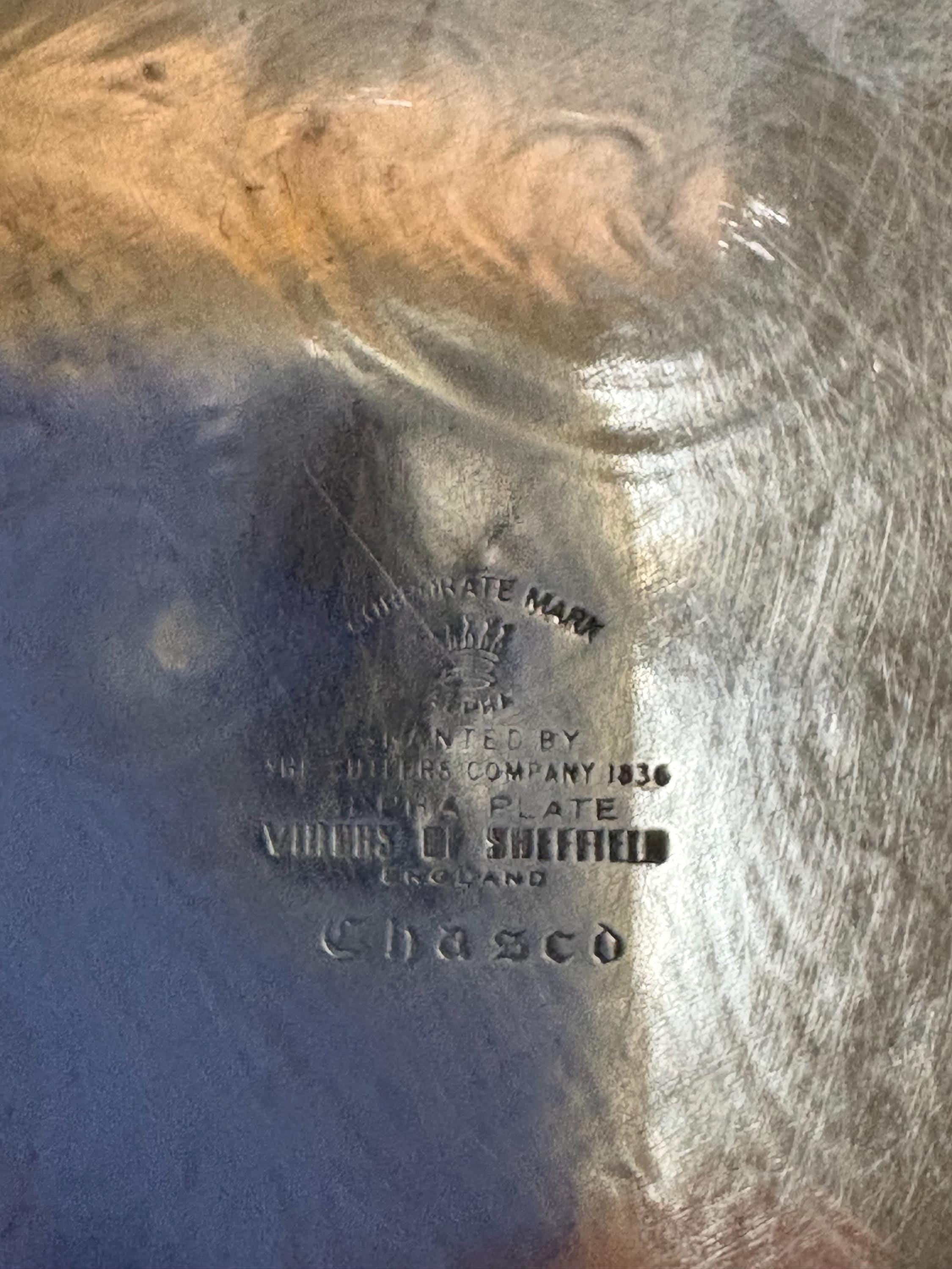Vintage Plated Tray