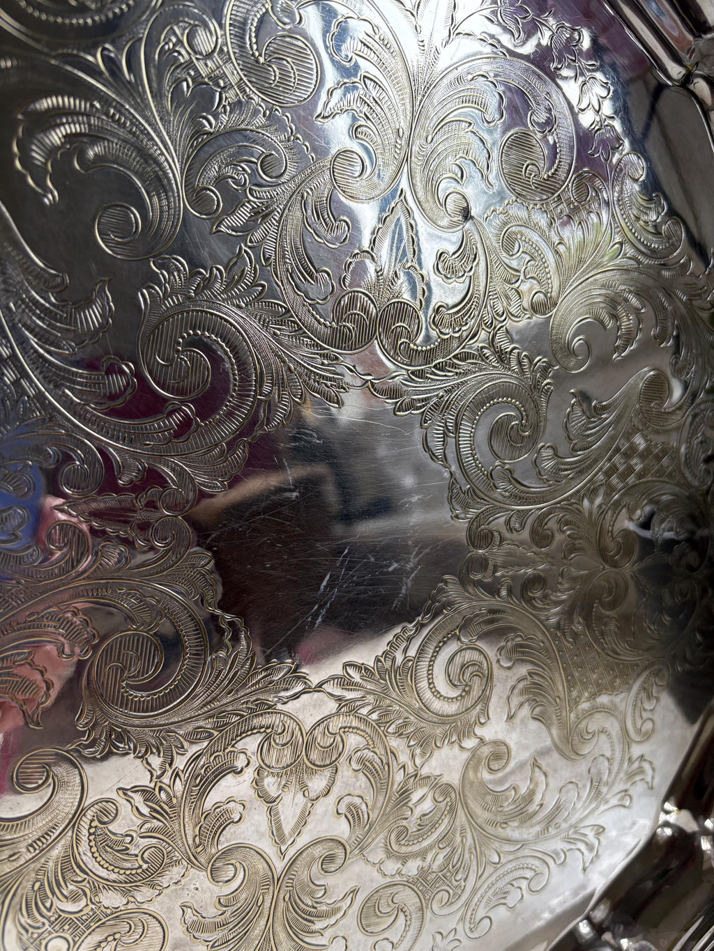 Vintage Plated Tray