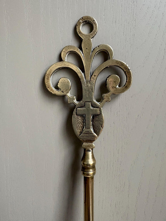 Brass Toasting Fork, Fireside Tools