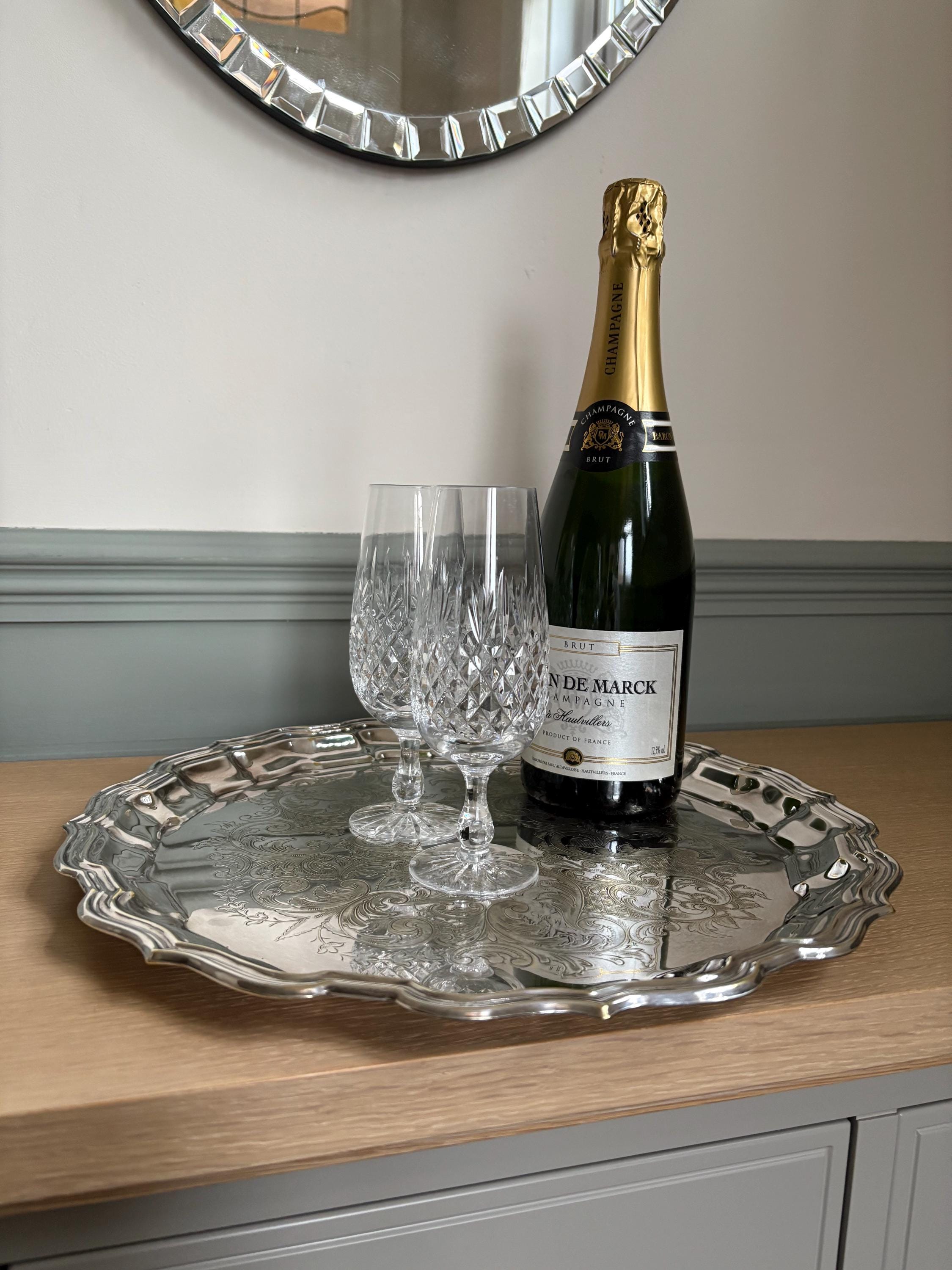 Vintage Plated Tray
