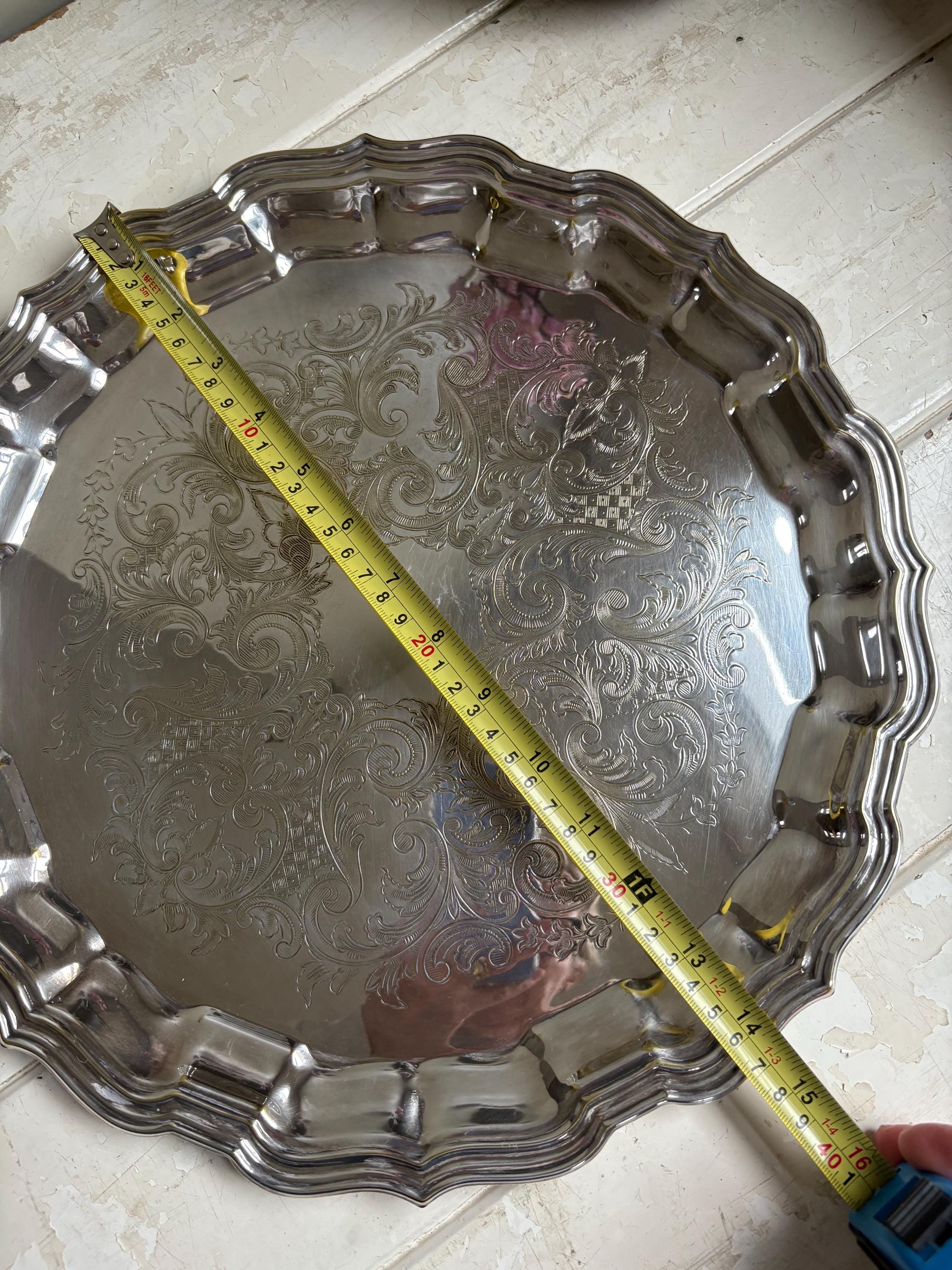Vintage Plated Tray