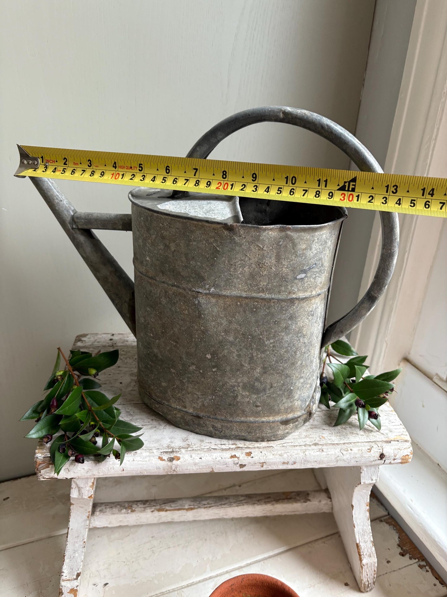 Galvanised Vintage Watering Can