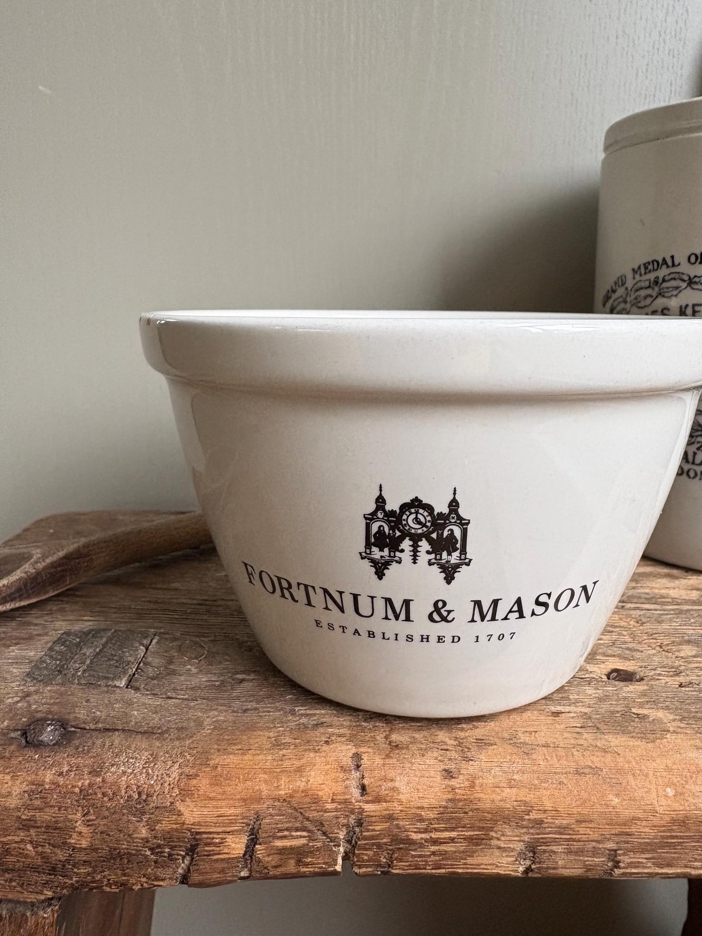 Fortnum and Mason pudding bowl.