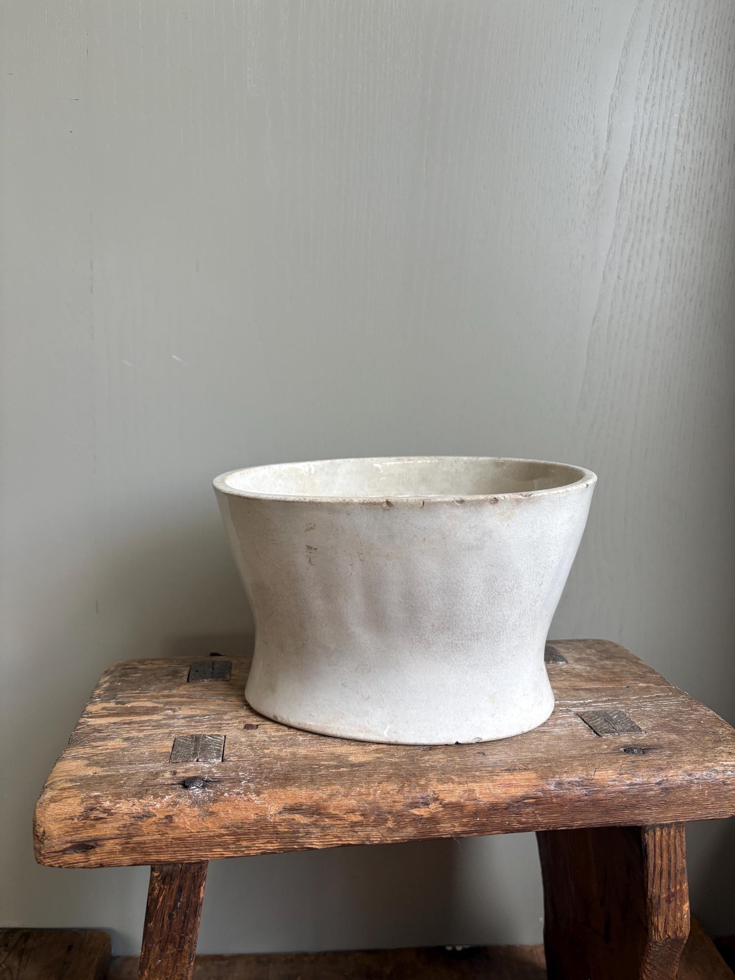 Ironstone Jelly Mould, Vintage Jelly Mould