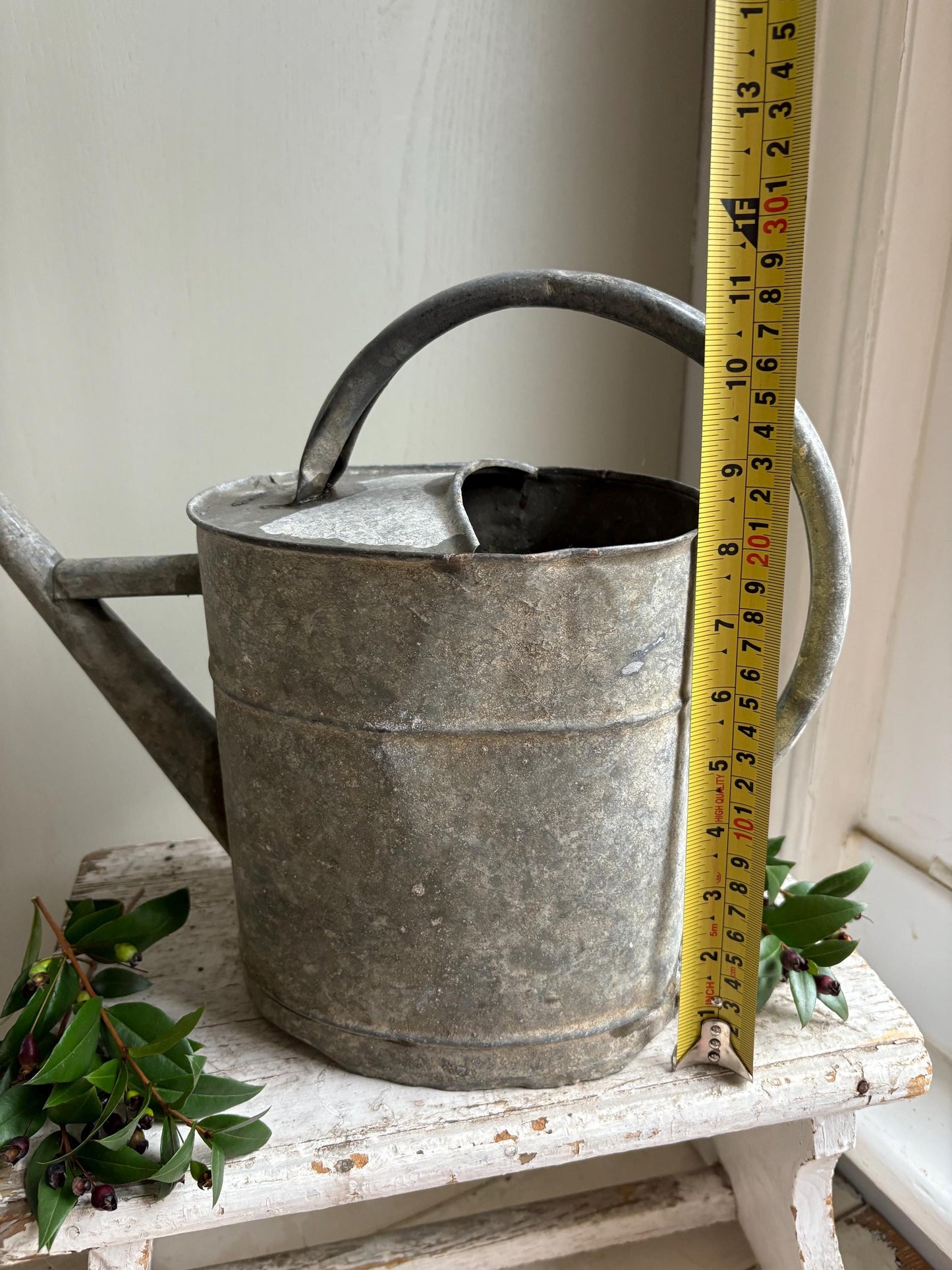 Galvanised Vintage Watering Can