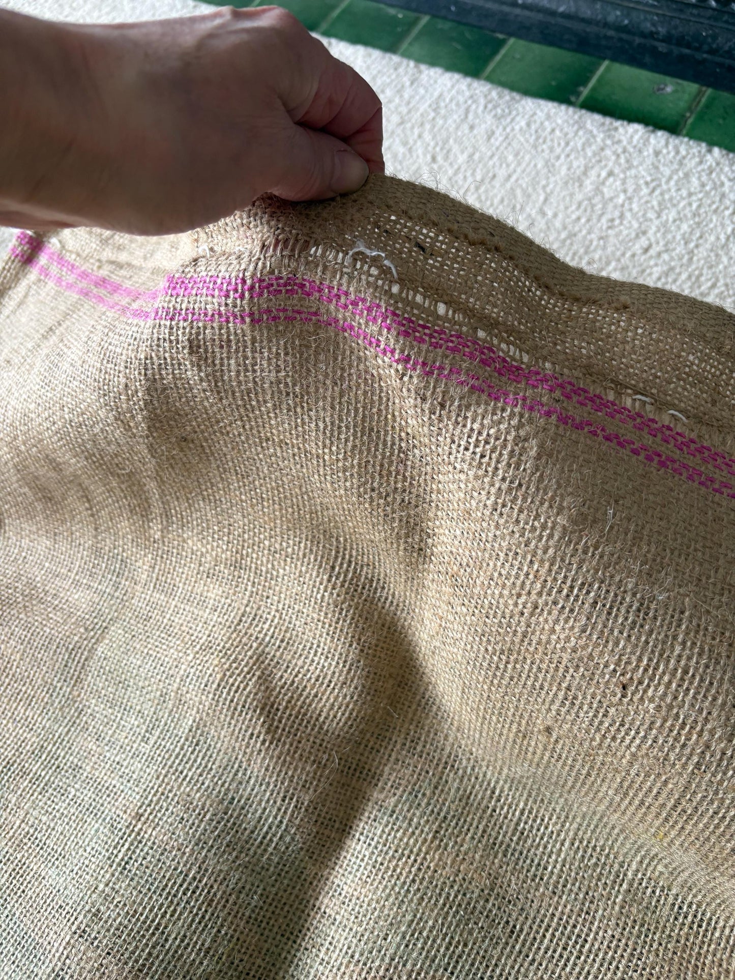 Coffee Bean Hessian Sack