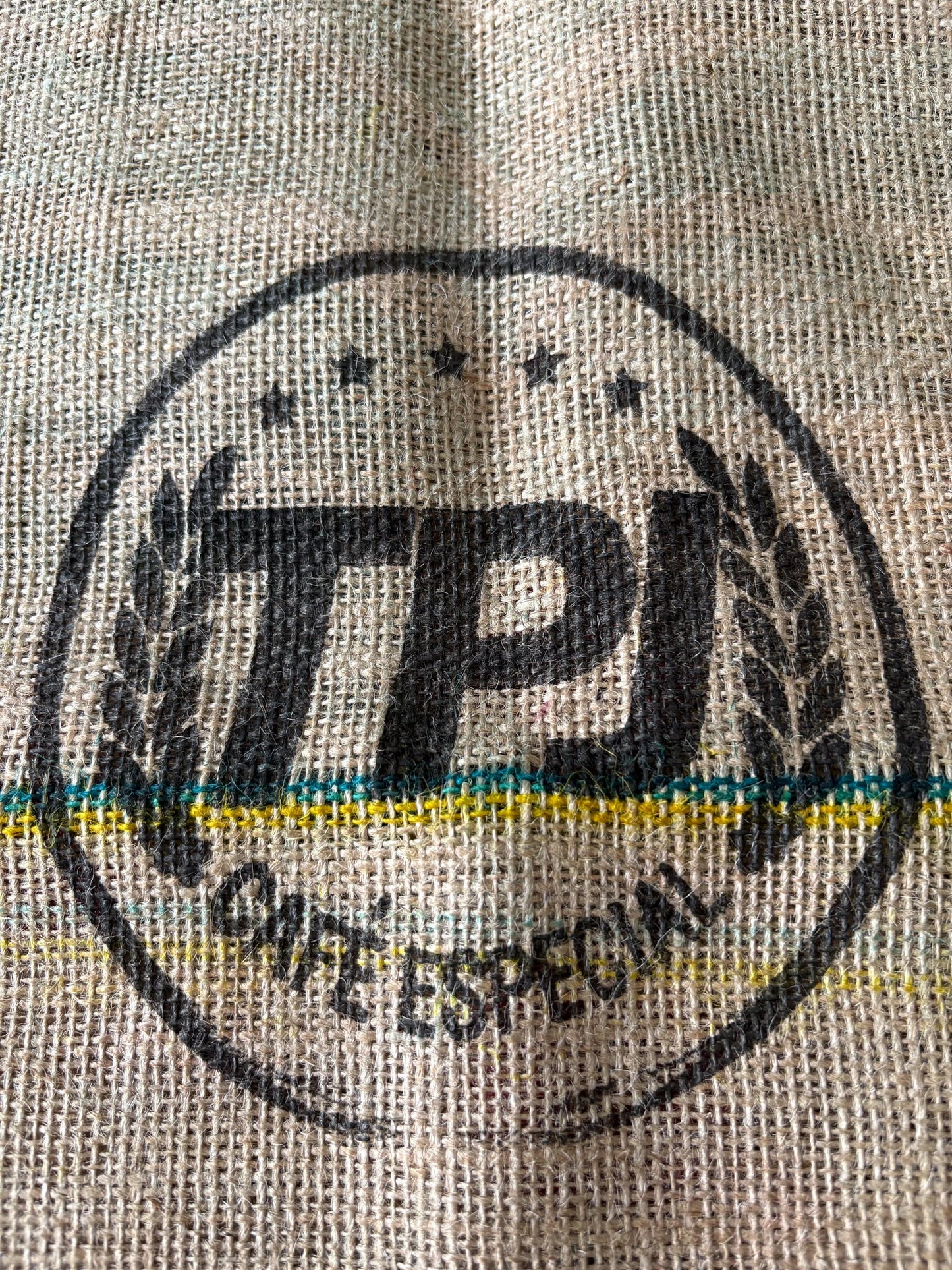 Coffee Bean Hessian Sack