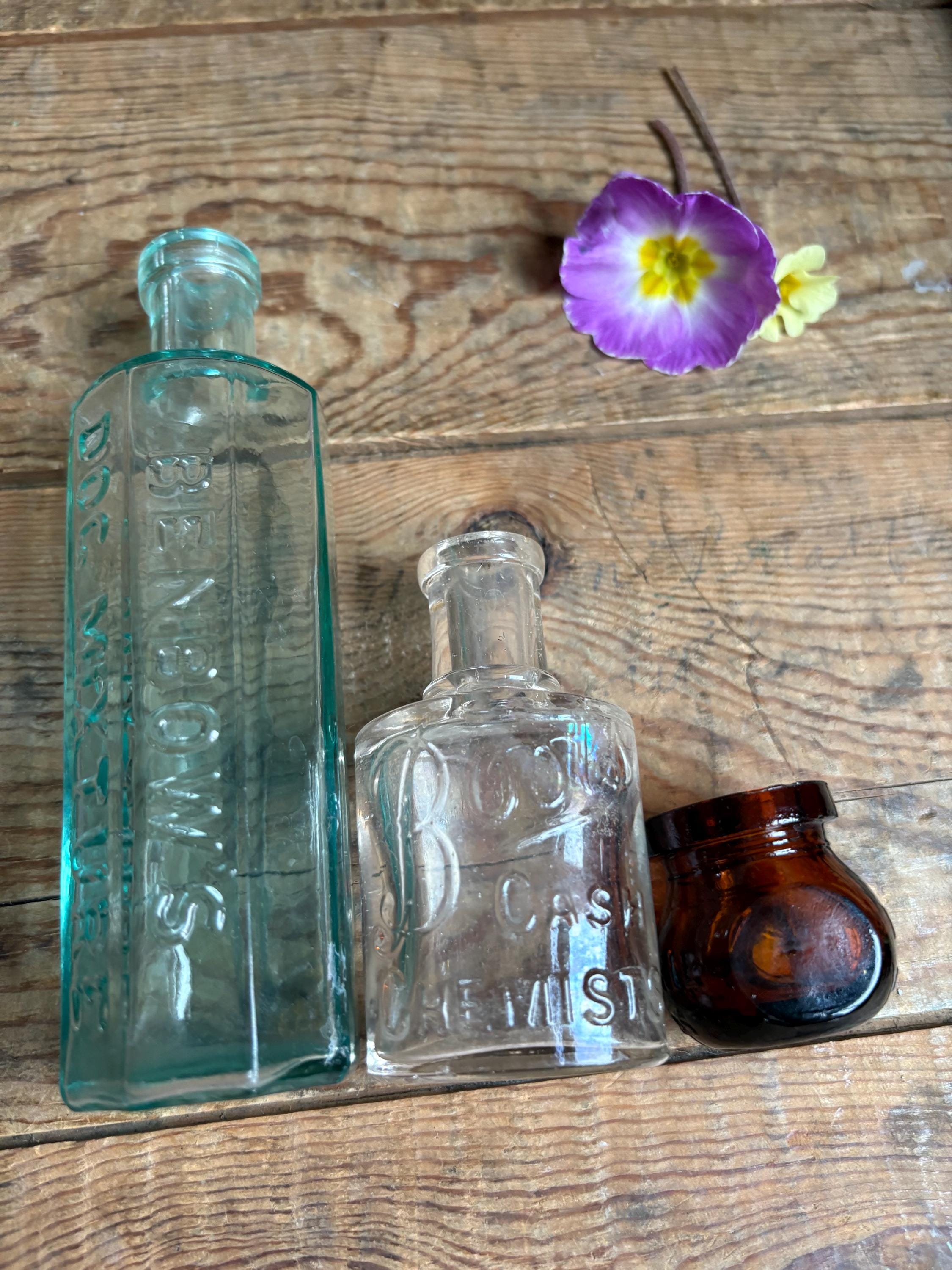 Trio of Vintage Bottles