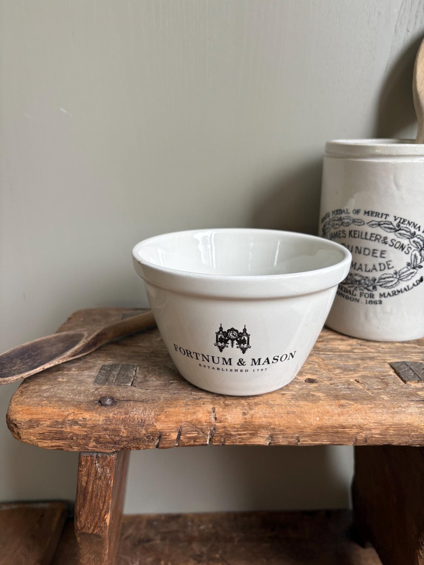 Fortnum and Mason pudding bowl.